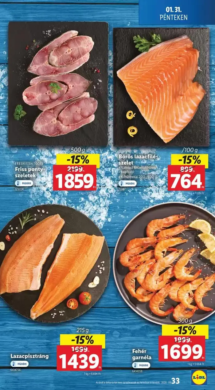 Katalógus Akciós újság – 05. hét január 30.-tól február 5.-ig 2025. - Oldal 33