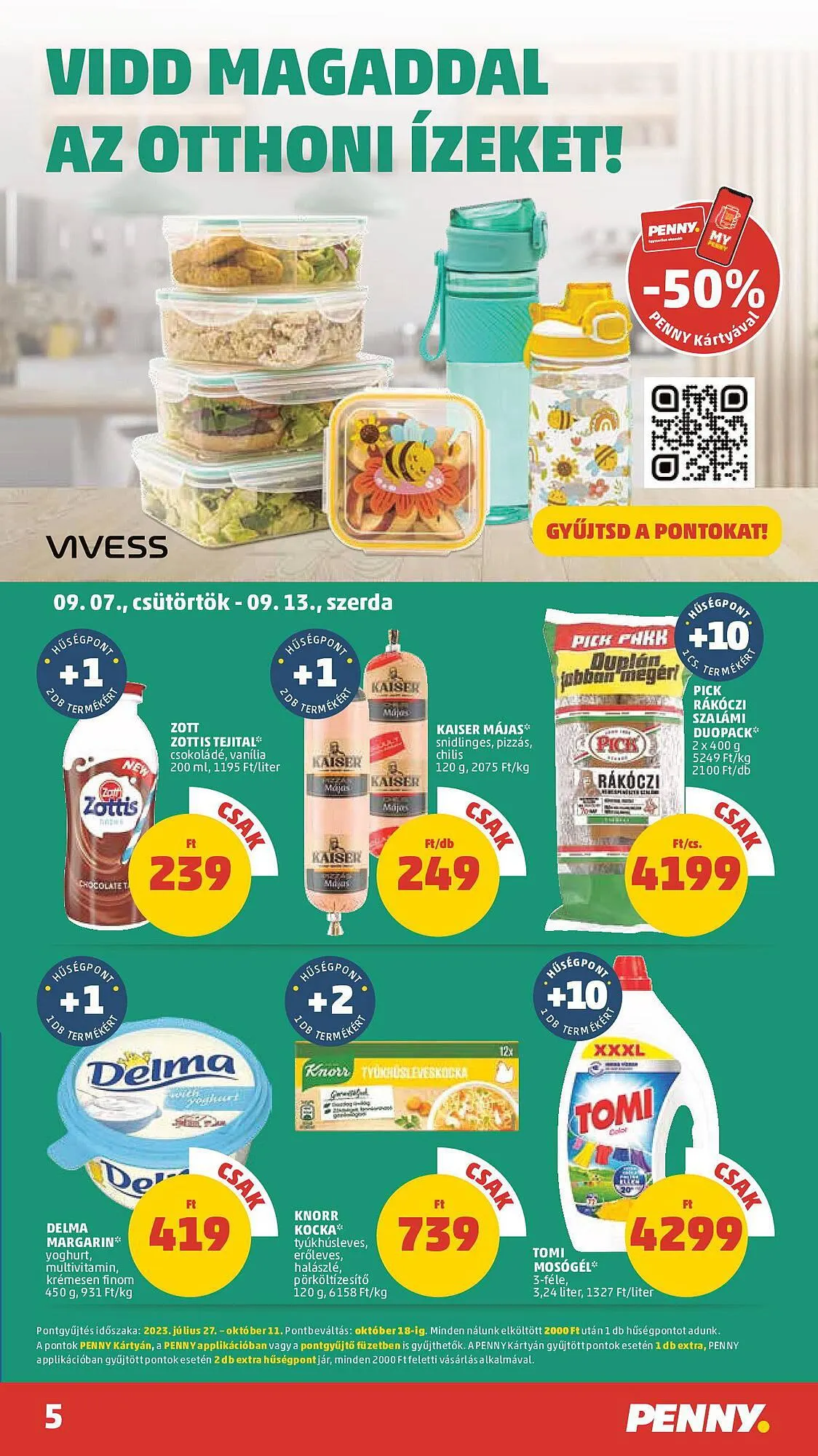 Katalógus PENNY akciós újság szeptember 7.-tól szeptember 13.-ig 2023. - Oldal 5