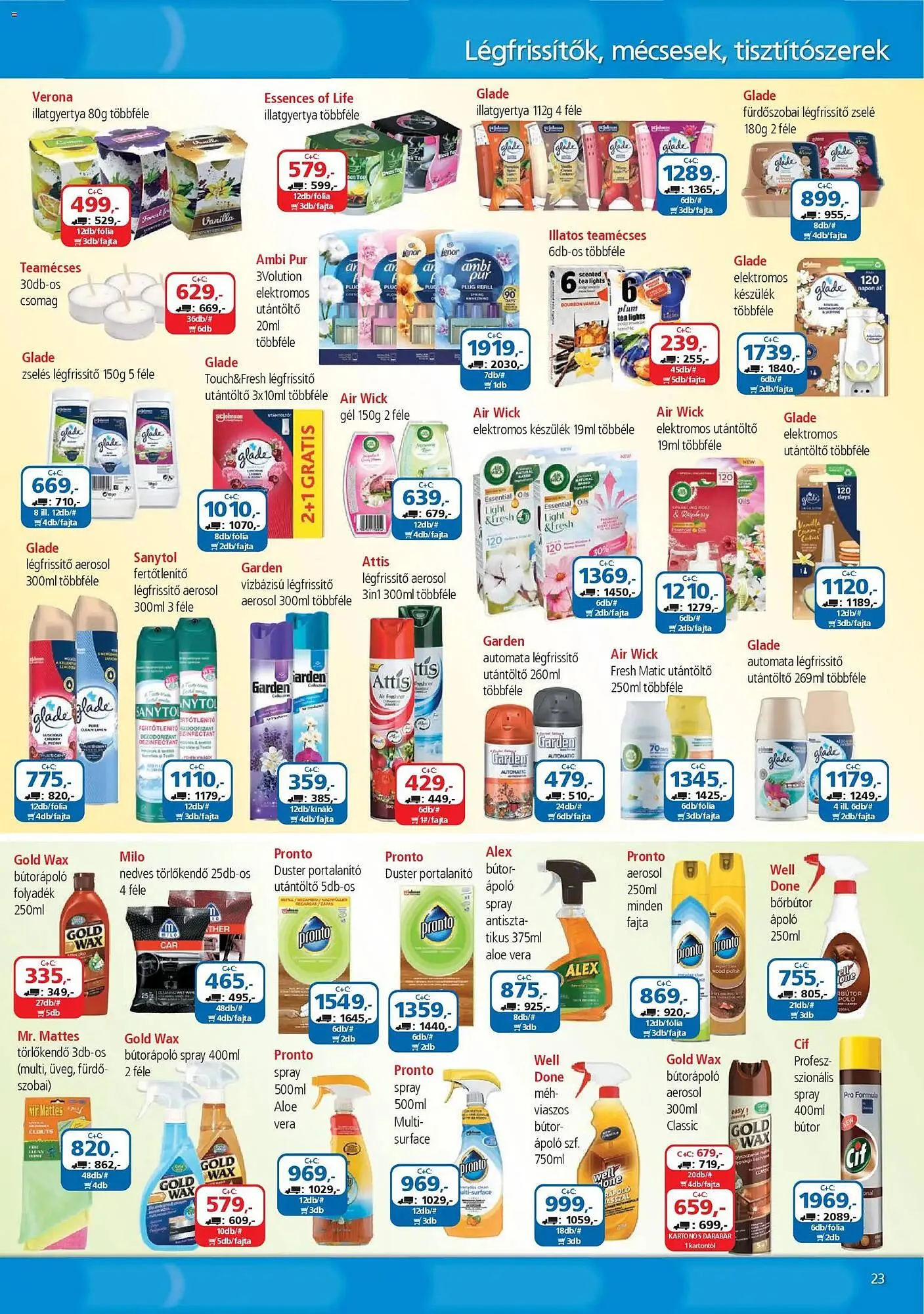 Katalógus ÁRKLUB akciós újság február 1.-tól február 28.-ig 2026. - Oldal 23