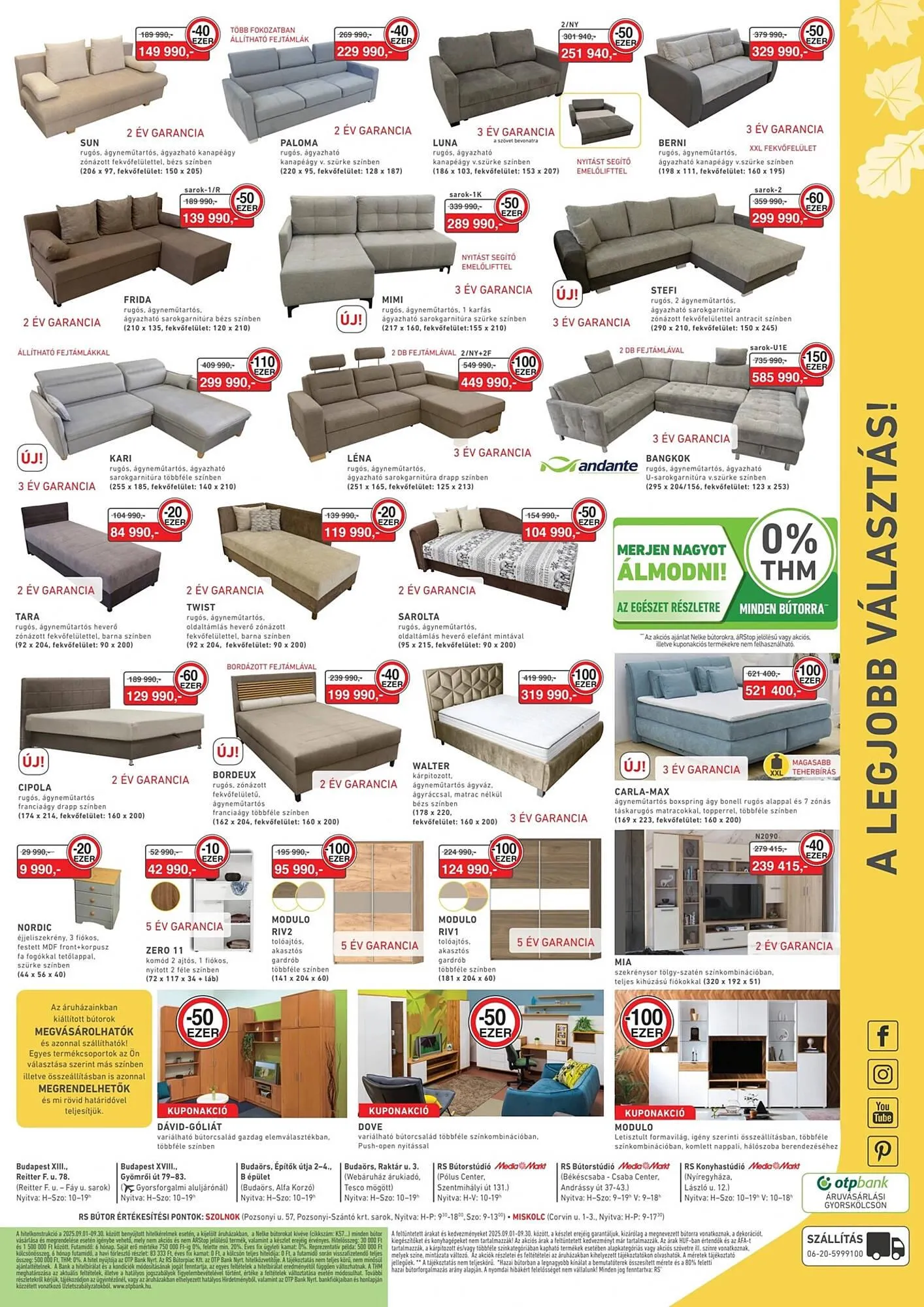 Katalógus RS Bútor akciós újság szeptember 1.-tól szeptember 30.-ig 2025. - Oldal 2