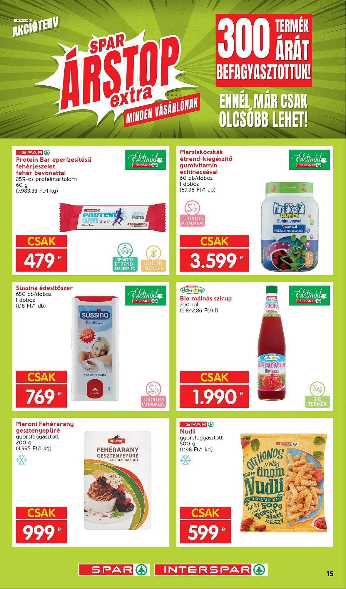 Katalógus Interspar akciós újság október 1.-tól december 31.-ig 2023. - Oldal 15