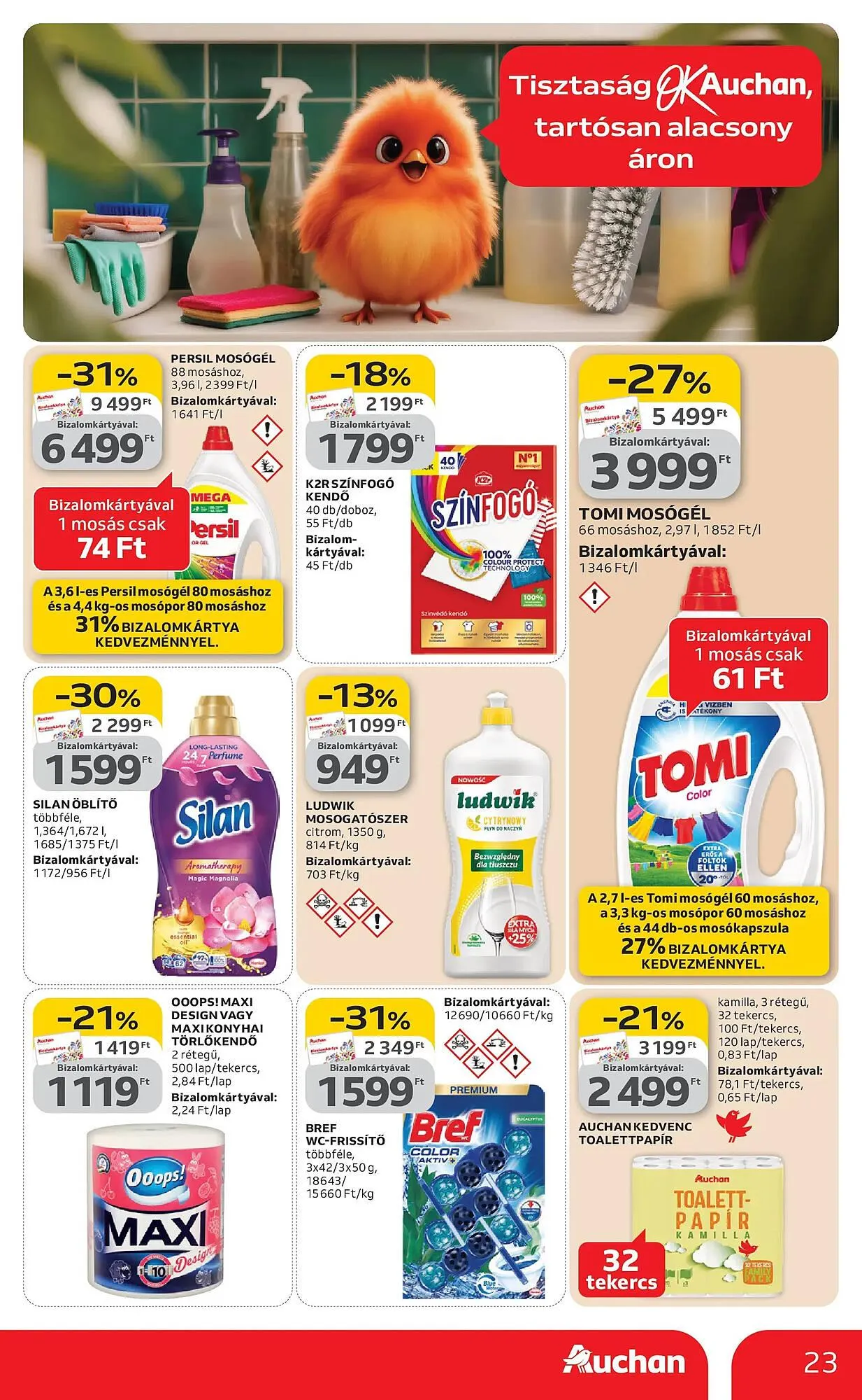 Katalógus Auchan akciós újság február 5.-tól február 11.-ig 2026. - Oldal 23
