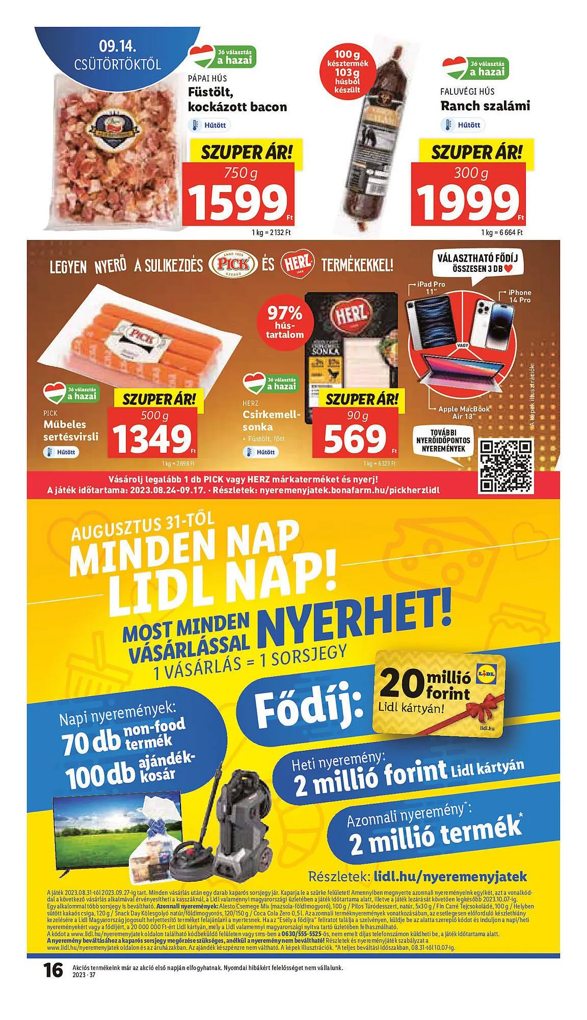 Katalógus Lidl akciós újság szeptember 14.-tól szeptember 20.-ig 2023. - Oldal 16