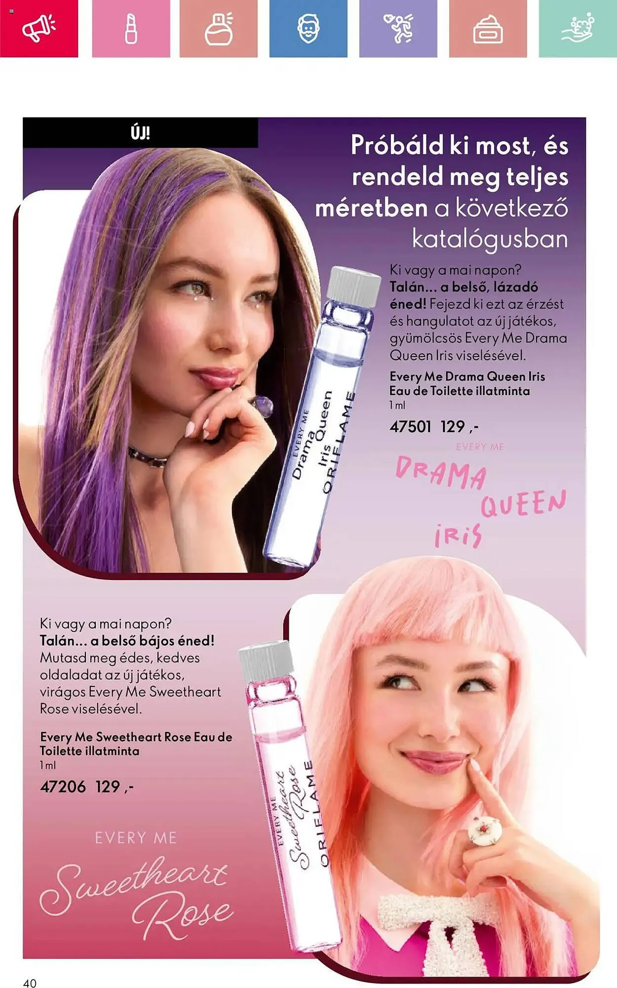 Katalógus Oriflame akciós újság március 23.-tól április 12.-ig 2025. - Oldal 40