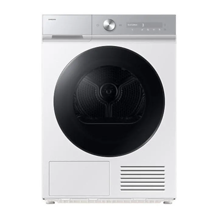 Samsung DV90DB8845GHU4 szárítógép, Hőszivattyú, 9kg, SmartThings, AI Control, Hygiene Care, AI Dry, Silent Dry, WiFi, A energiaosztály, Fehér