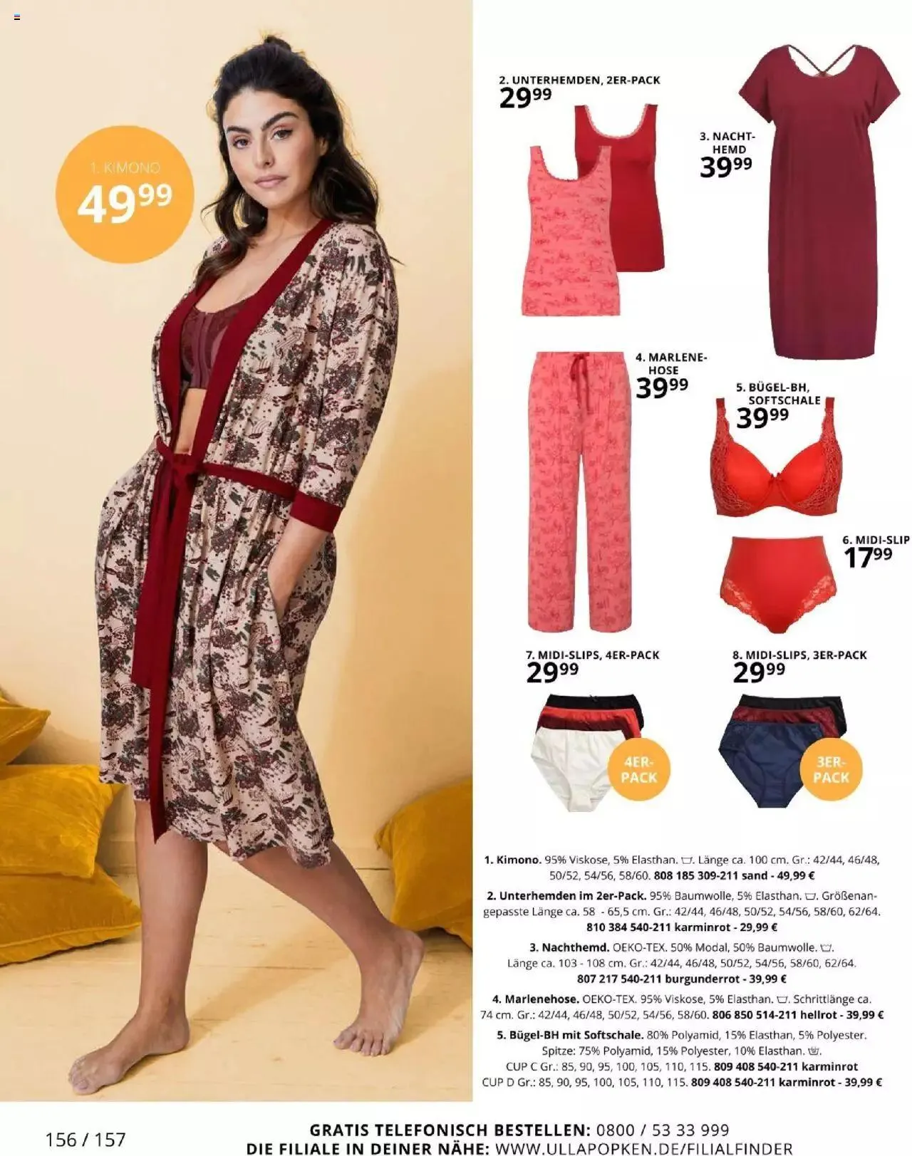 Katalógus Ulla Popken Akciós újság szeptember 1.-tól szeptember 30.-ig 2023. - Oldal 156