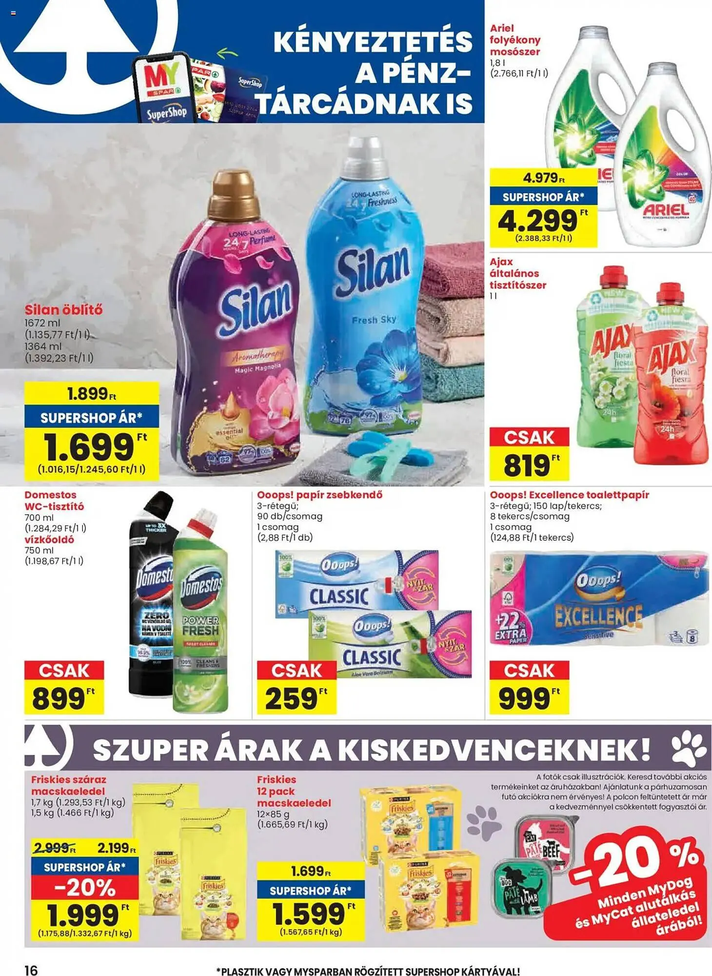 Katalógus Spar akciós újság július 31.-tól augusztus 6.-ig 2025. - Oldal 16