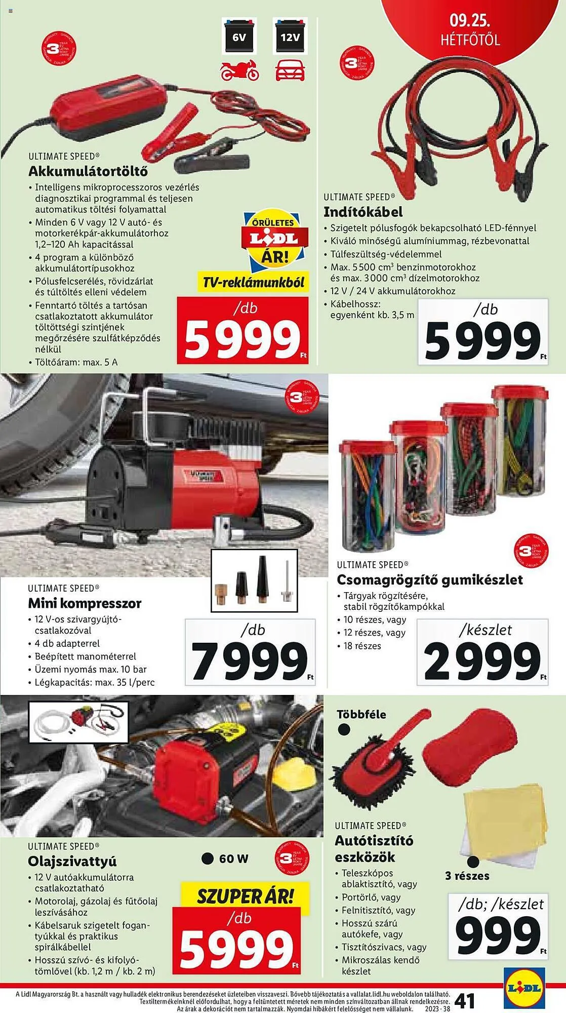 Katalógus Lidl akciós újság szeptember 21.-tól szeptember 27.-ig 2023. - Oldal 41