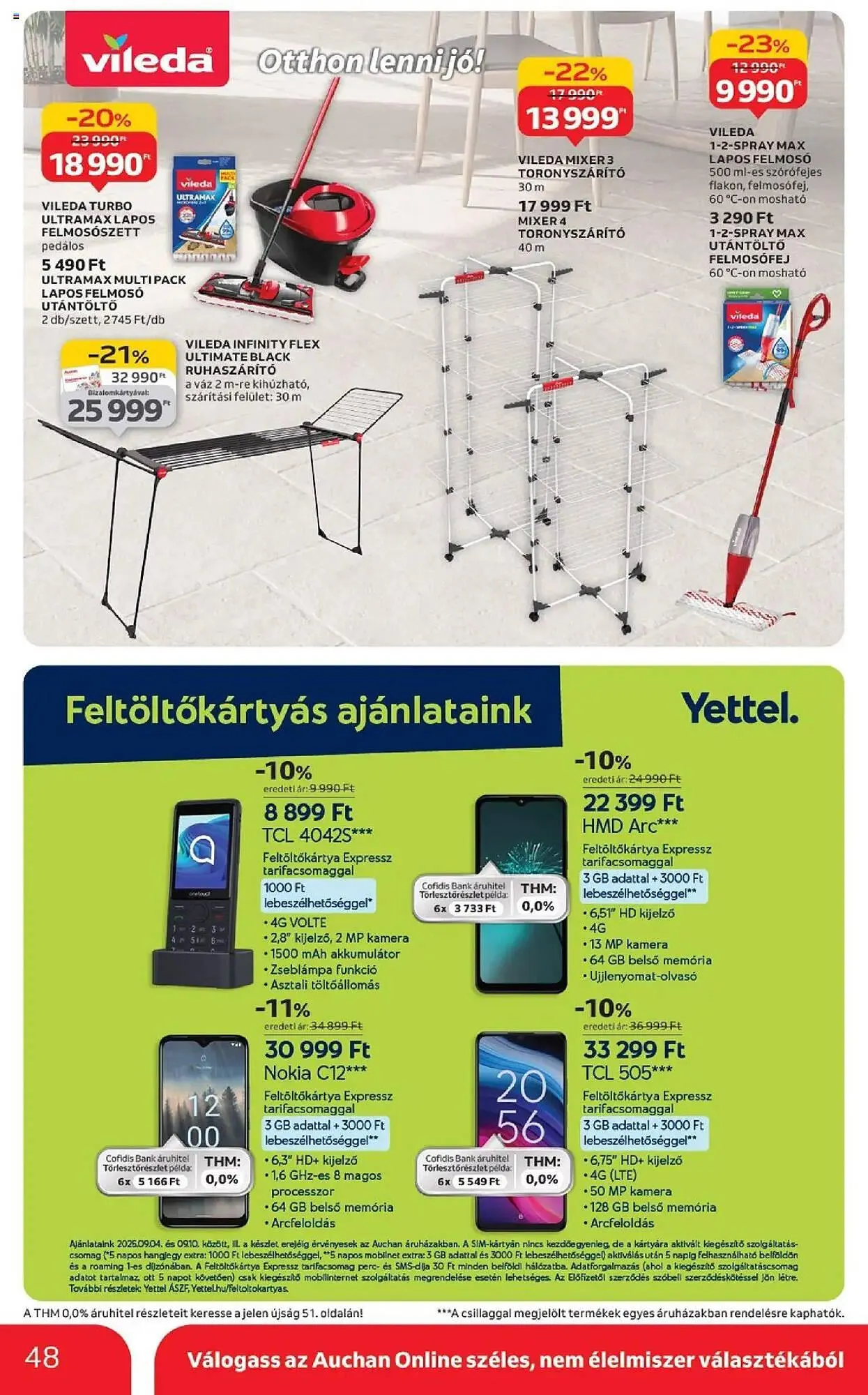 Katalógus Auchan akciós újság szeptember 4.-tól szeptember 10.-ig 2025. - Oldal 48