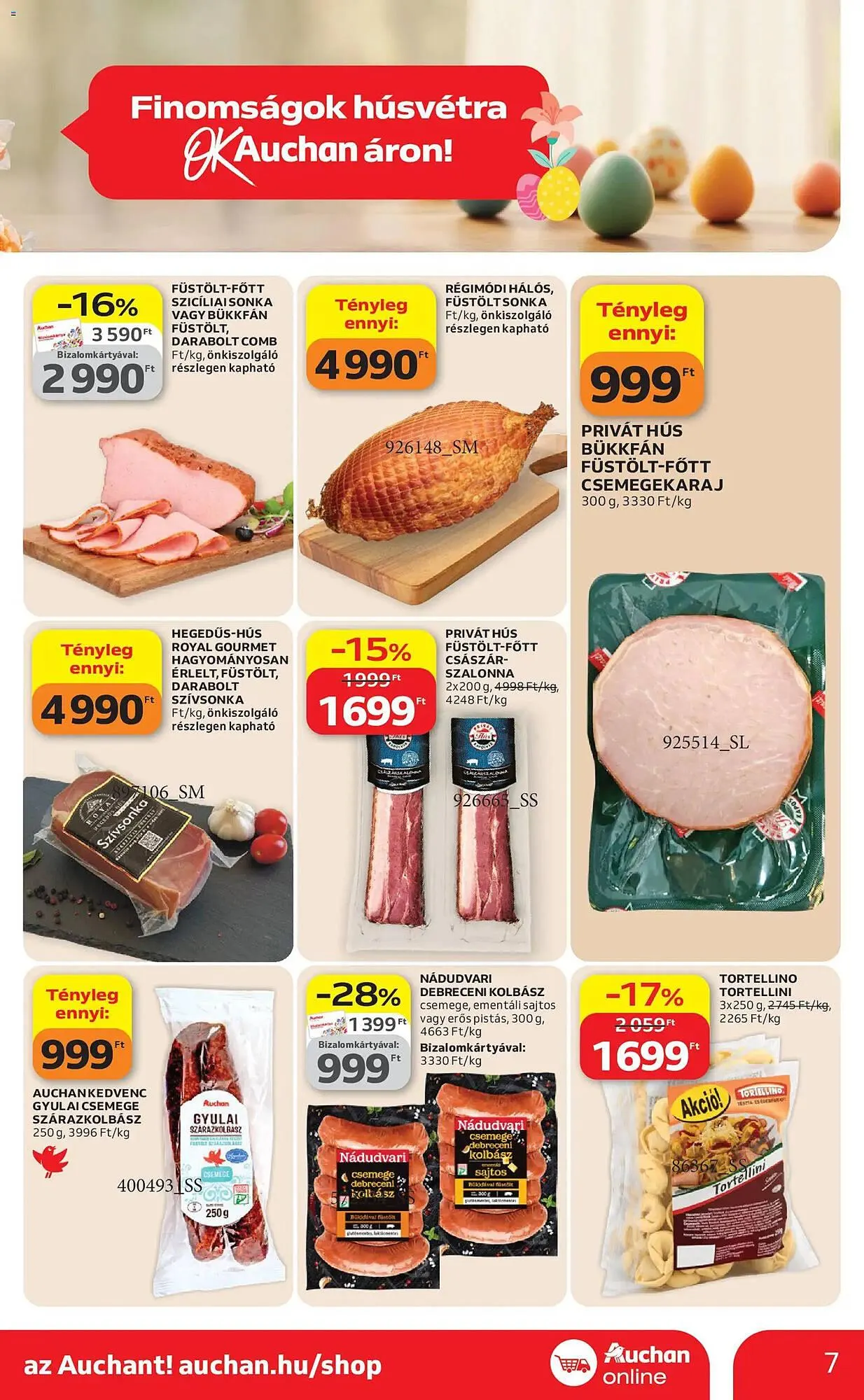 Katalógus Auchan akciós újság március 26.-tól április 8.-ig 2026. - Oldal 7
