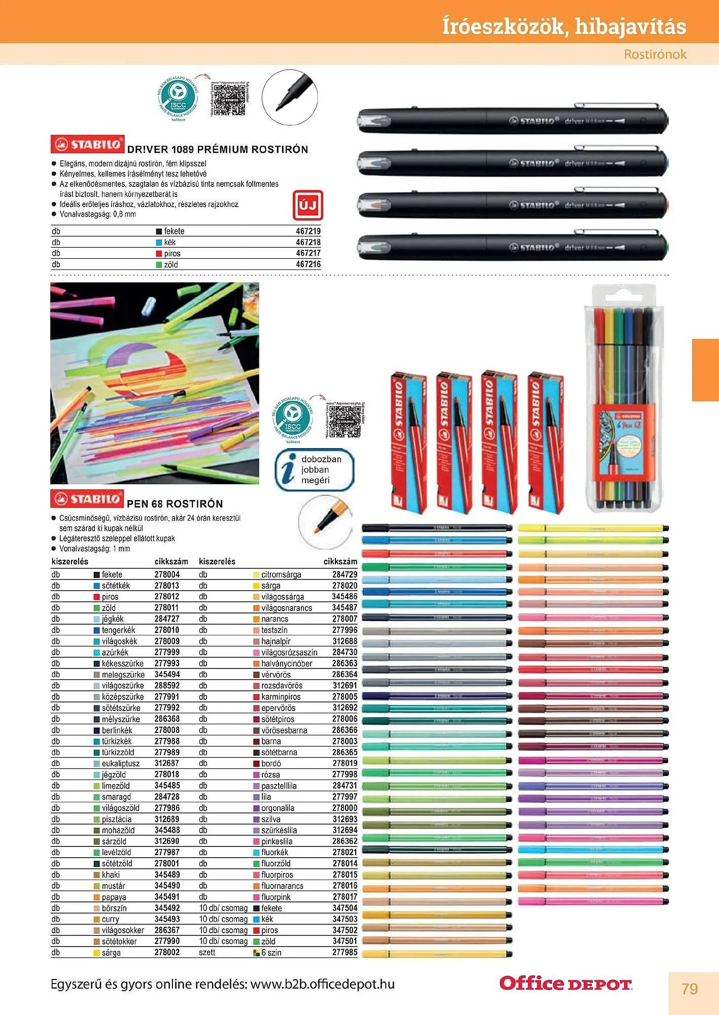 Katalógus Office Depot akciós újság május 9.-tól december 31.-ig 2026. - Oldal 79
