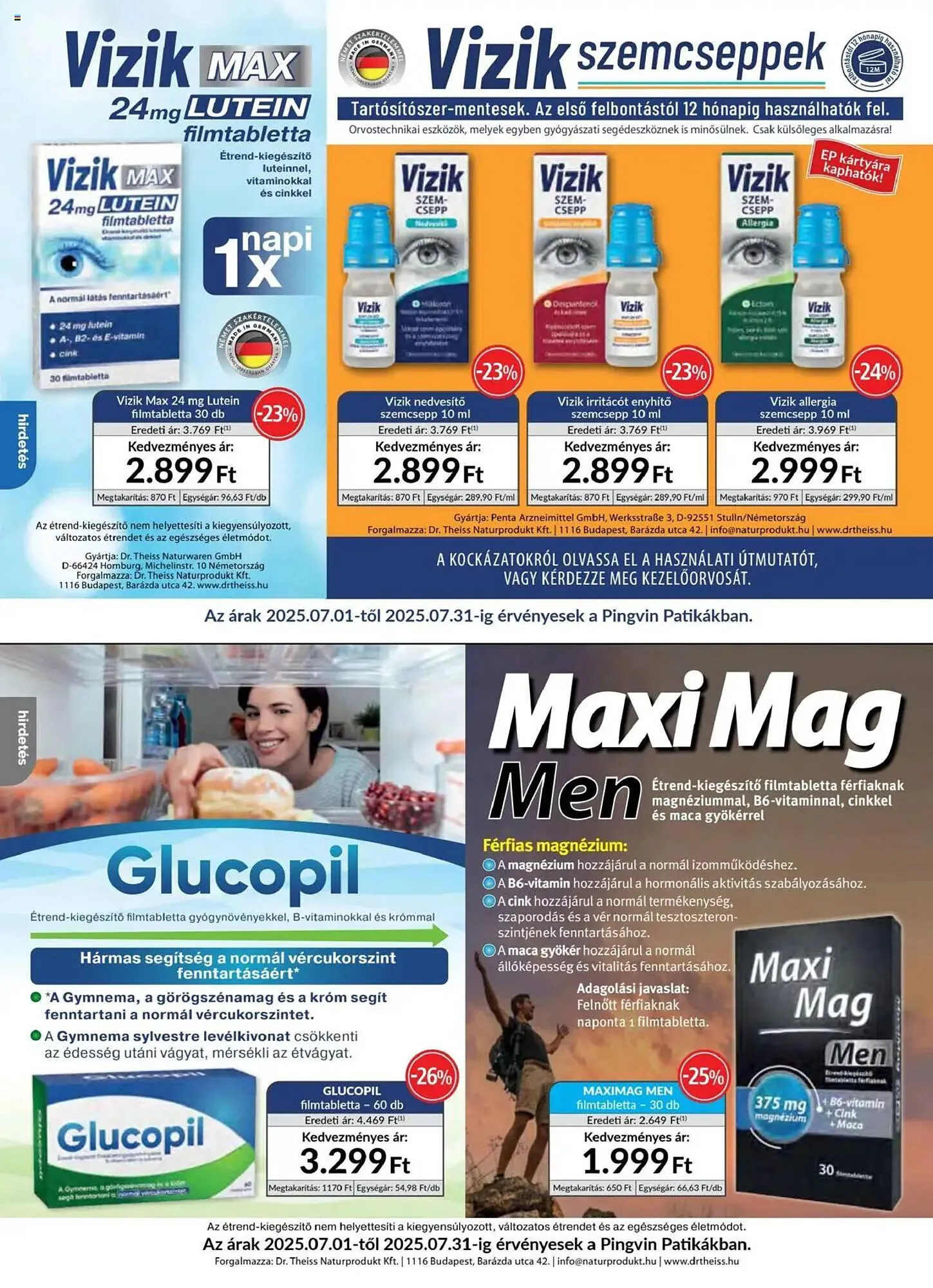 Katalógus Pingvin Patika akciós újság július 1.-tól július 31.-ig 2025. - Oldal 18