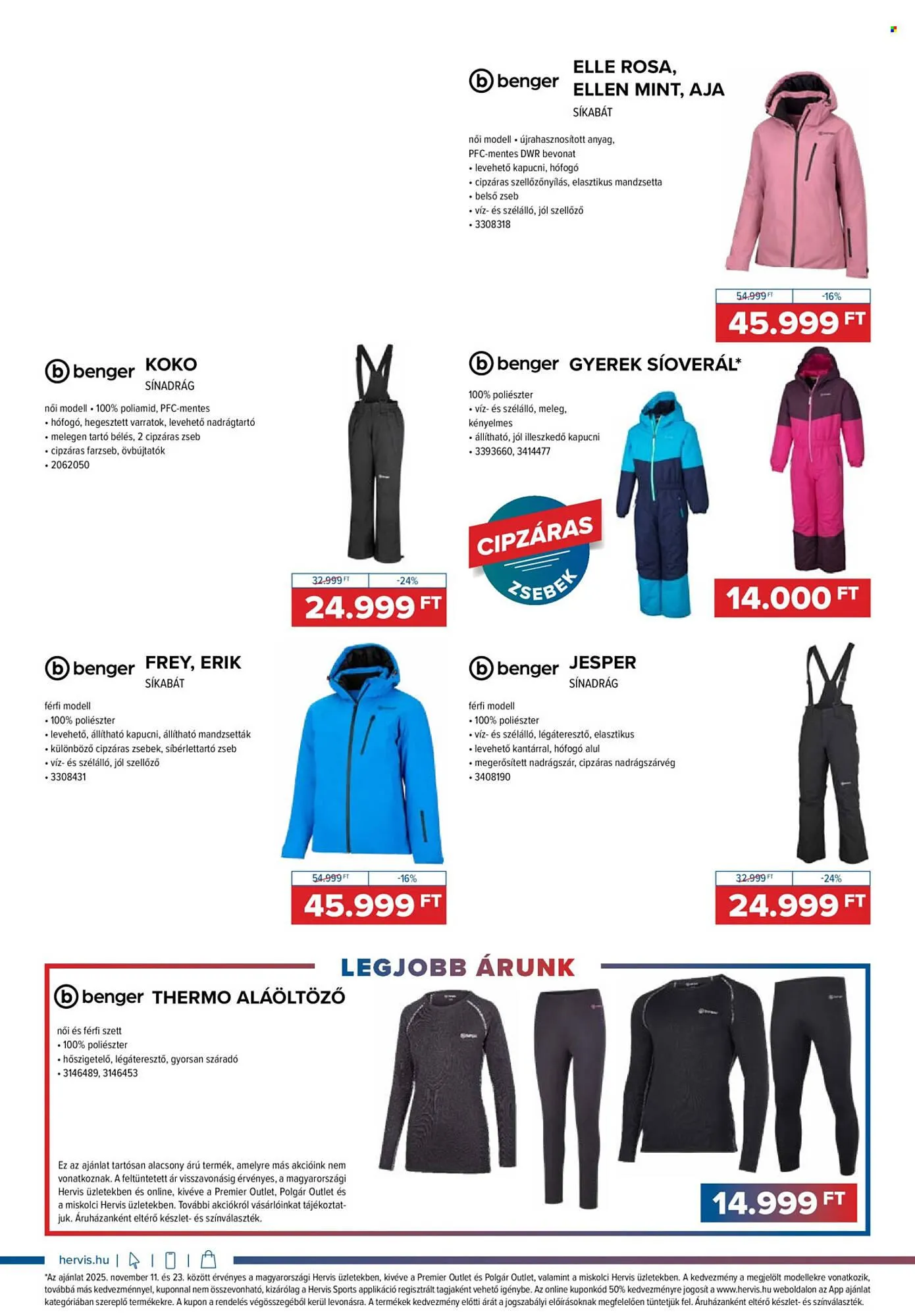 Katalógus Hervis akciós újság november 11.-tól november 23.-ig 2025. - Oldal 4