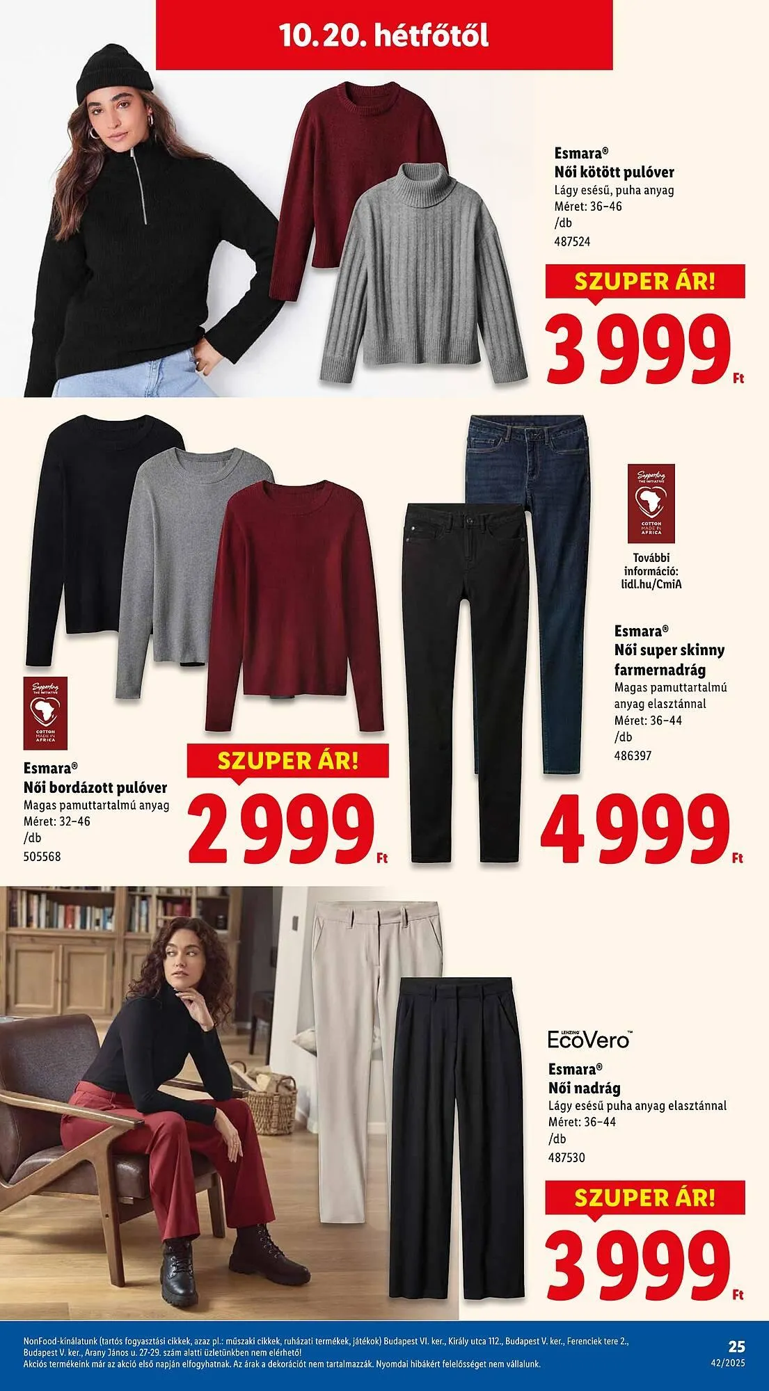 Katalógus Lidl akciós újság október 16.-tól október 21.-ig 2025. - Oldal 25