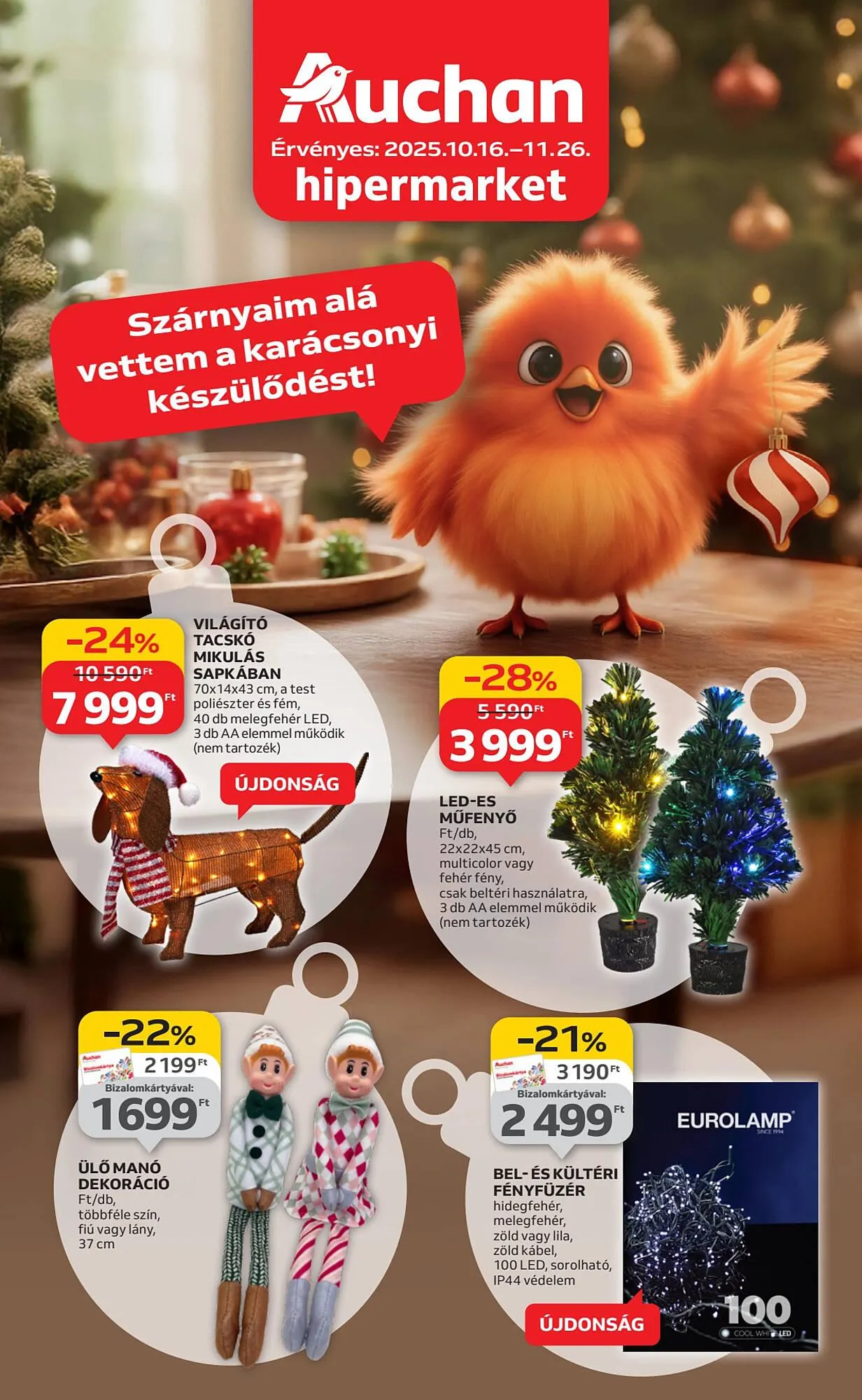 Auchan akciós újság - 1