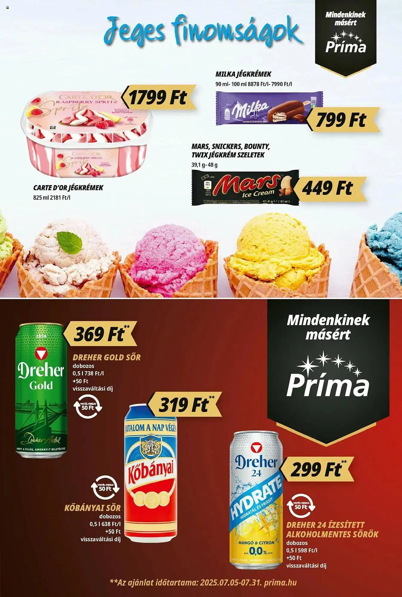 Katalógus Príma akciós újság július 17.-tól július 23.-ig 2025. - Oldal 3