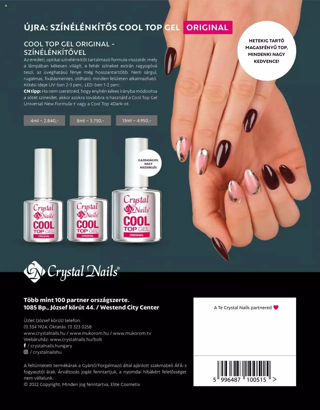 Katalógus Crystal Nails - Akciós újság november 7.-tól december 31.-ig 2023. - Oldal 28