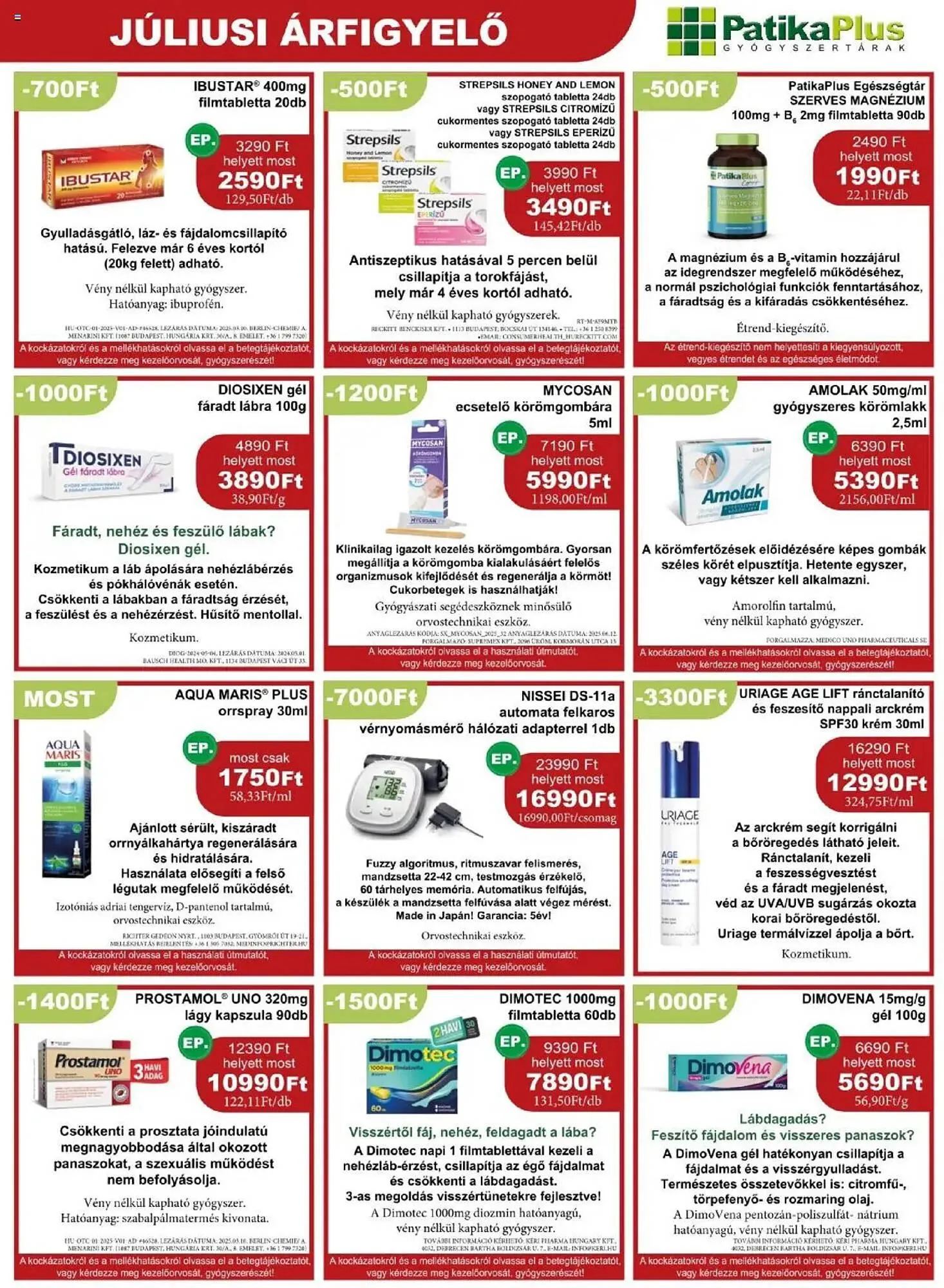 Katalógus PatikaPlus akciós újság július 1.-tól július 31.-ig 2025. - Oldal 7