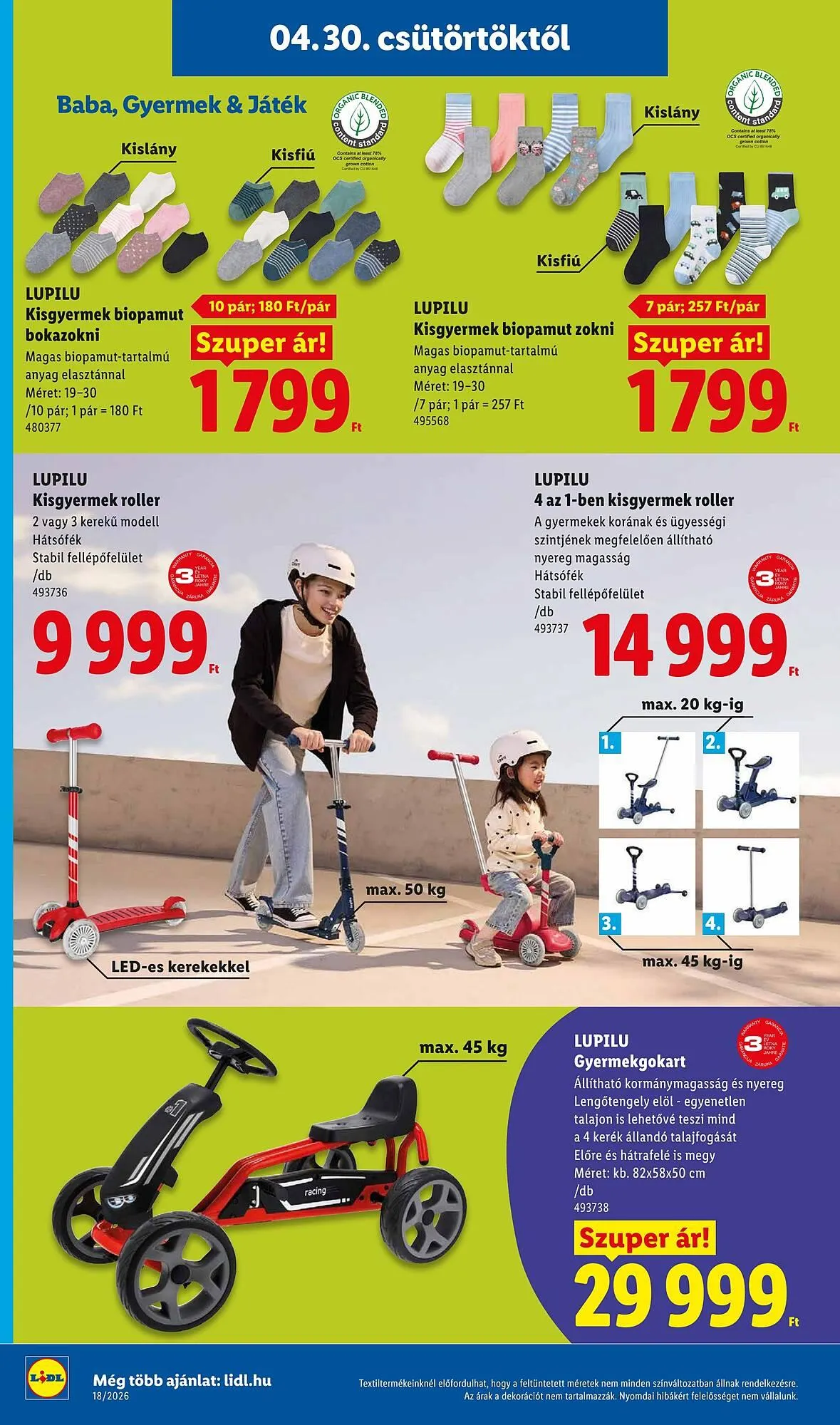 Katalógus Lidl akciós újság április 30.-tól május 6.-ig 2026. - Oldal 6