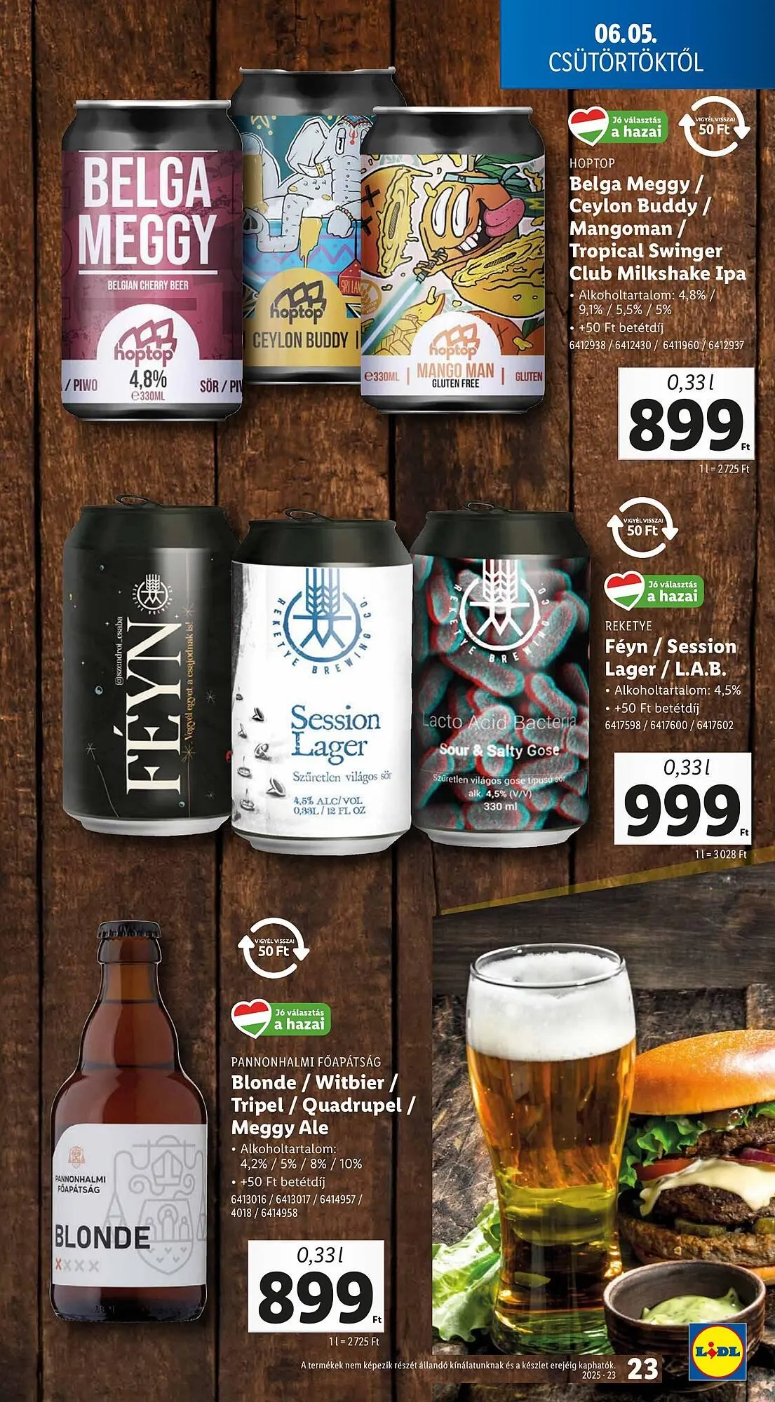 Katalógus Lidl akciós újság június 5.-tól június 11.-ig 2025. - Oldal 23