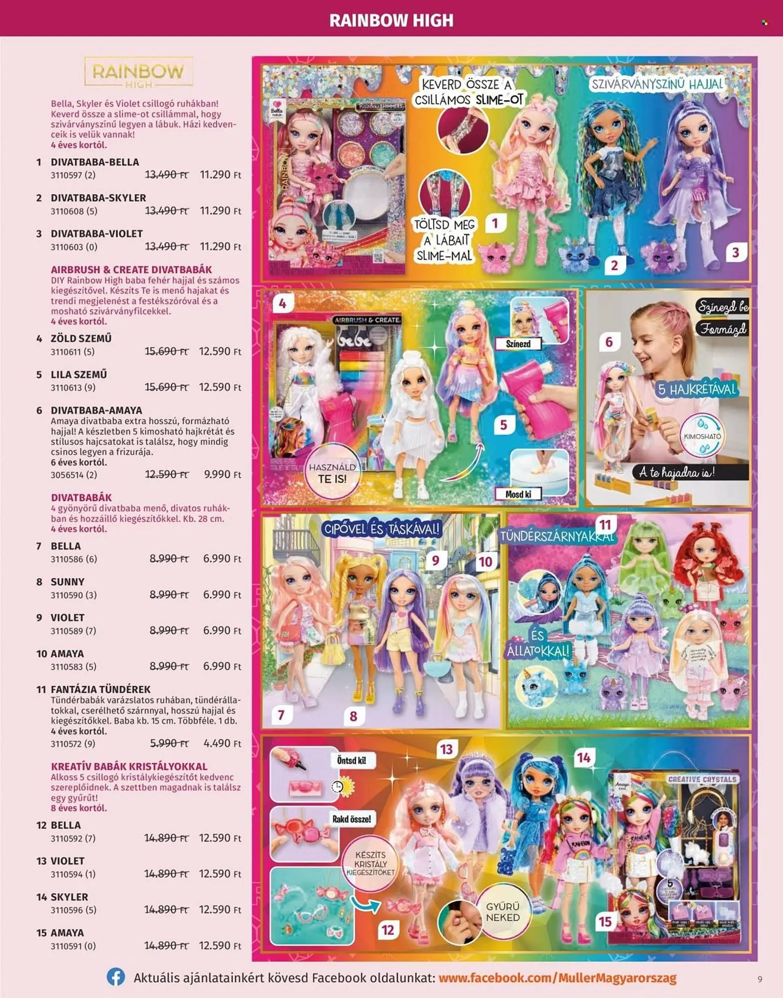 Katalógus Müller akciós újság október 27.-tól december 31.-ig 2025. - Oldal 9