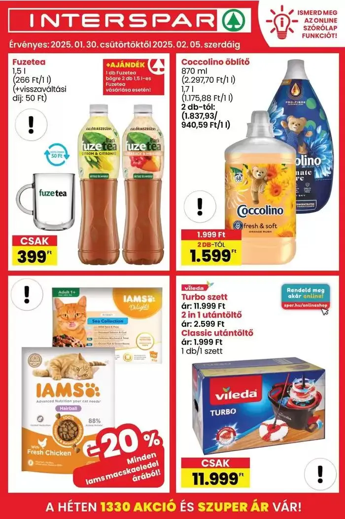 Katalógus INTERSPAR január 30.-tól február 5.-ig 2025. - Oldal 2