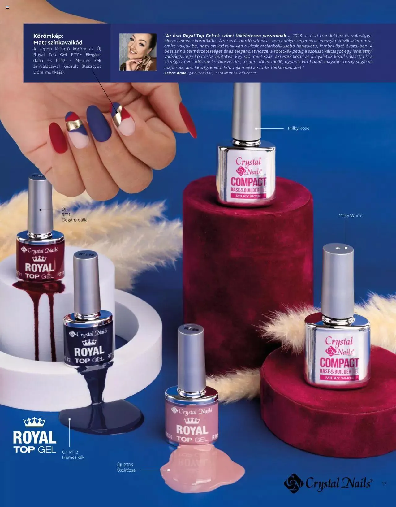 Katalógus Crystal Nails - Ősz/Tél katalógus 2023 szeptember 4.-tól december 31.-ig 2023. - Oldal 17