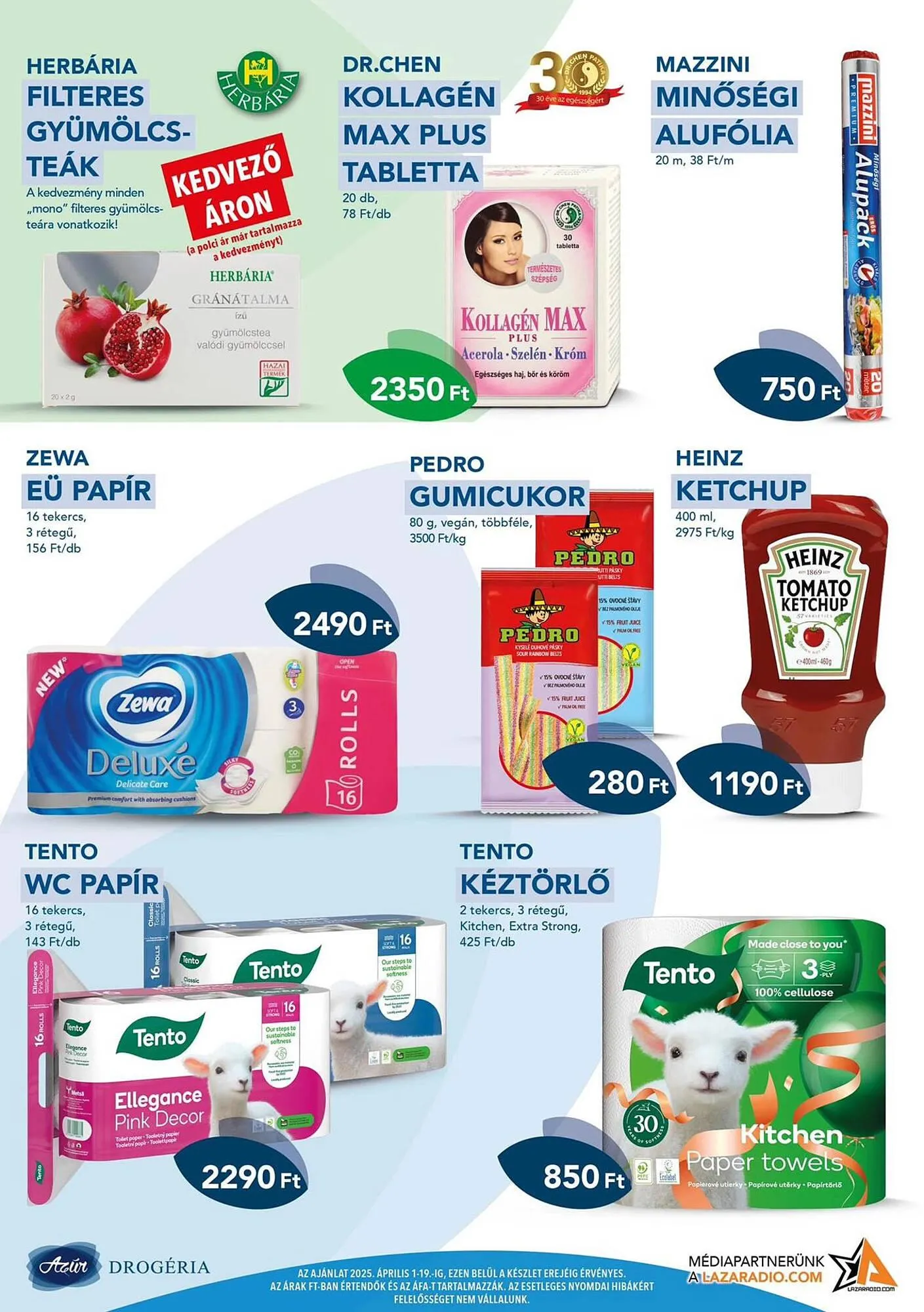 Katalógus Azúr akciós újság április 1.-tól április 19.-ig 2025. - Oldal 6