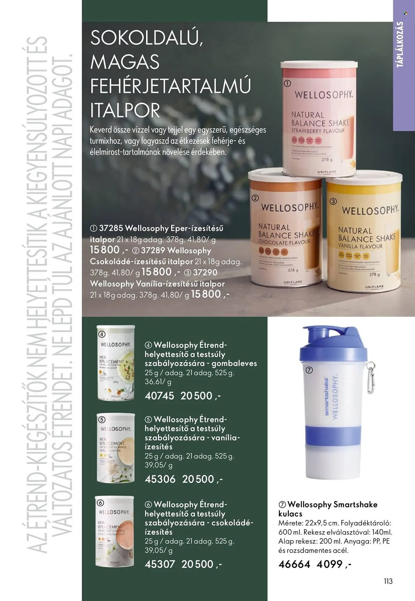 Katalógus Oriflame katalógus december 24.-tól január 20.-ig 2026. - Oldal 113