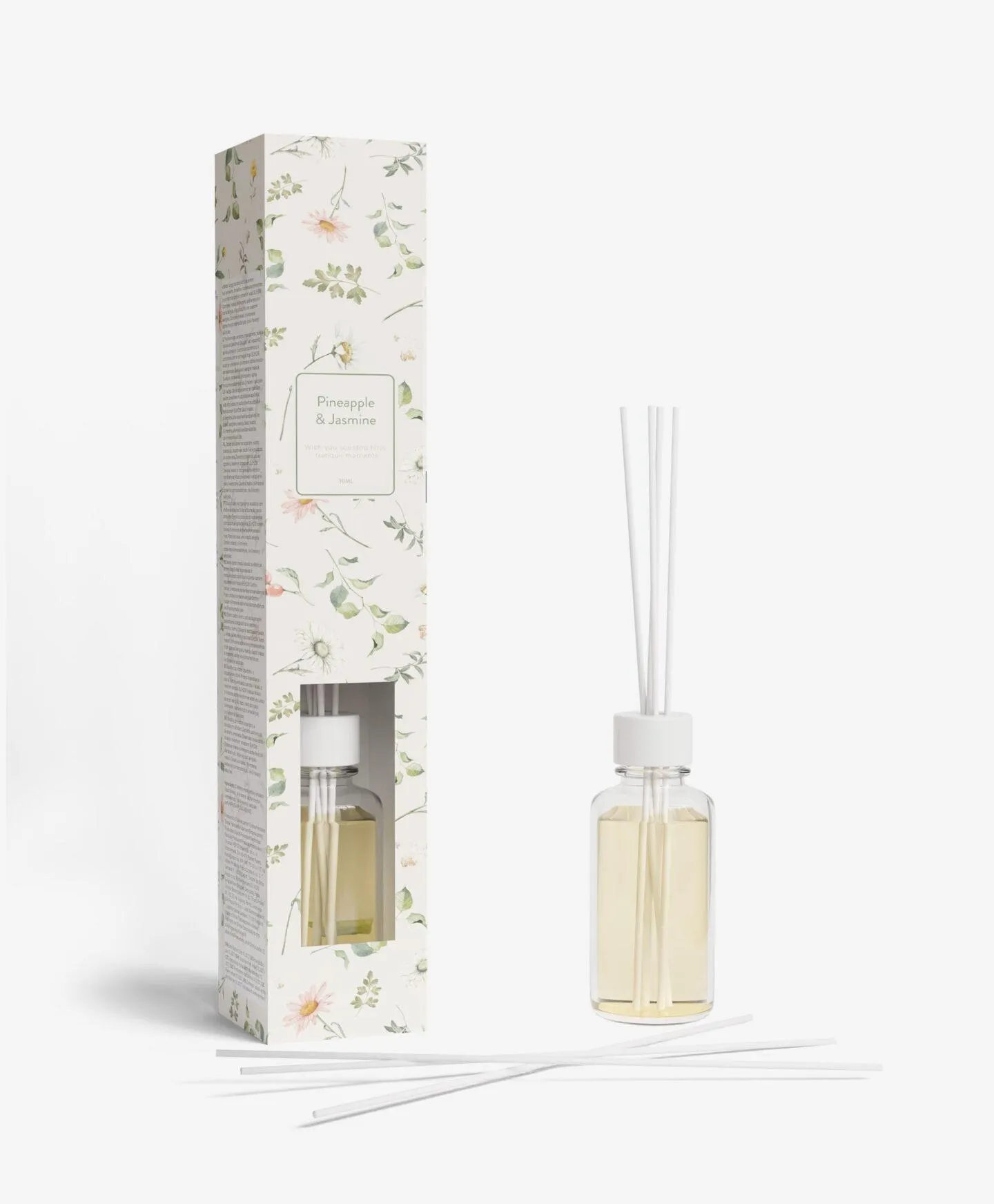 illatdiffúzor virág mintával