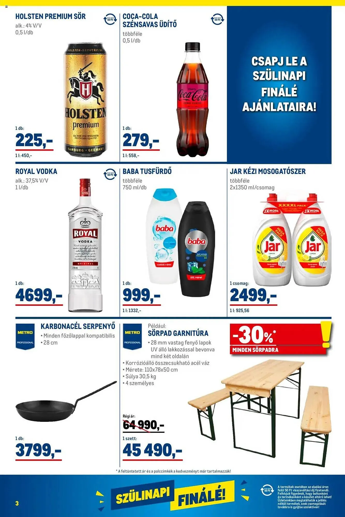 Katalógus Metro akciós újság szeptember 1.-tól szeptember 30.-ig 2025. - Oldal 3