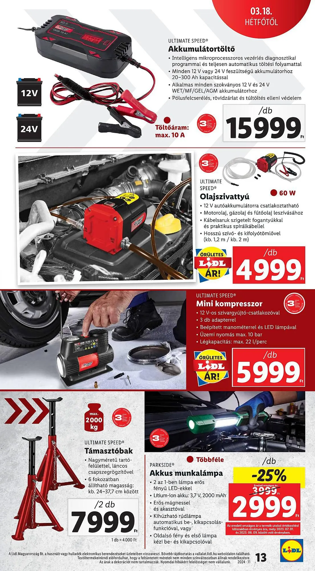 Katalógus Lidl akciós újság március 14.-tól március 20.-ig 2024. - Oldal 13