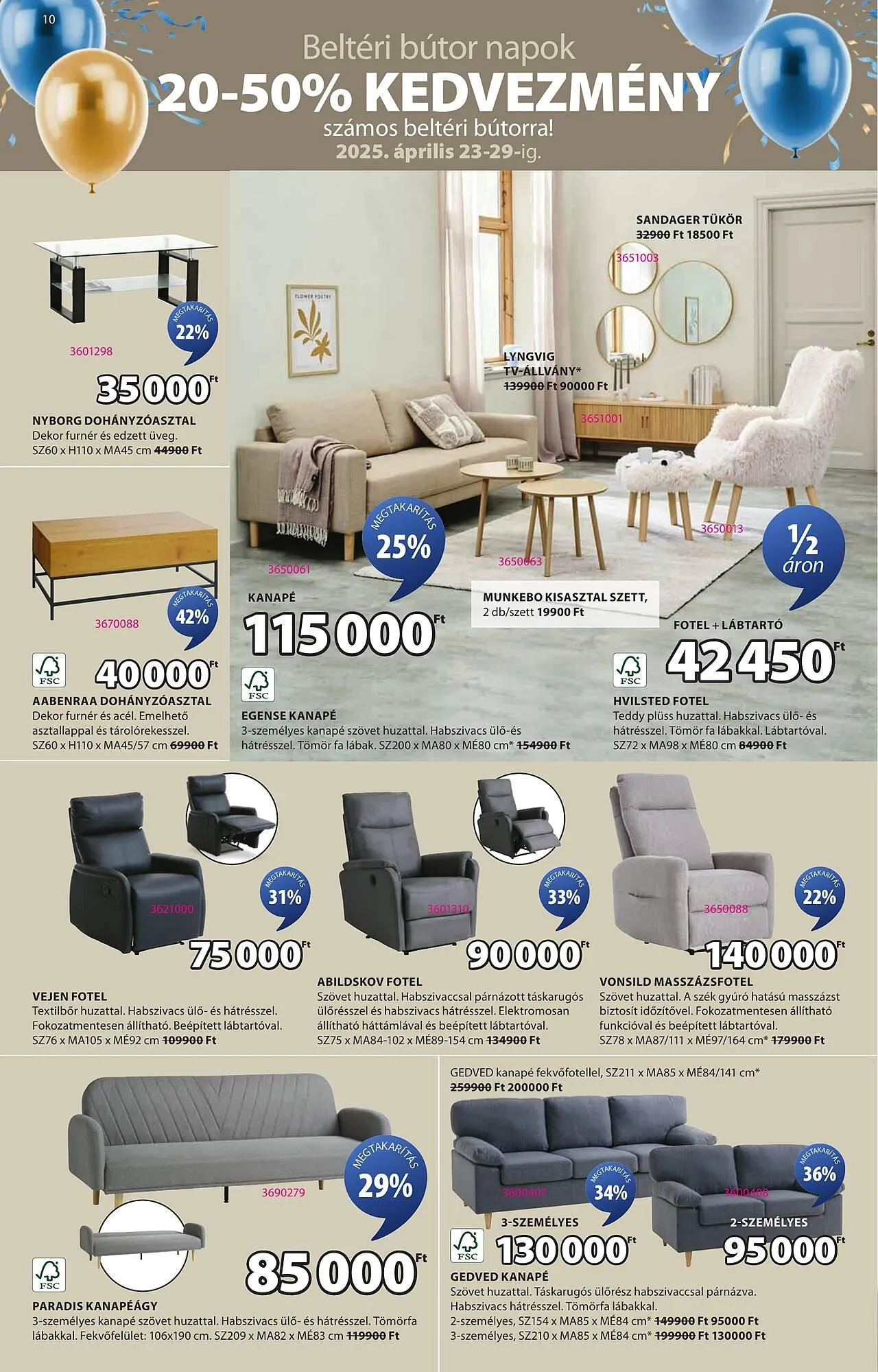 Katalógus JYSK akciós újság április 23.-tól május 18.-ig 2025. - Oldal 10