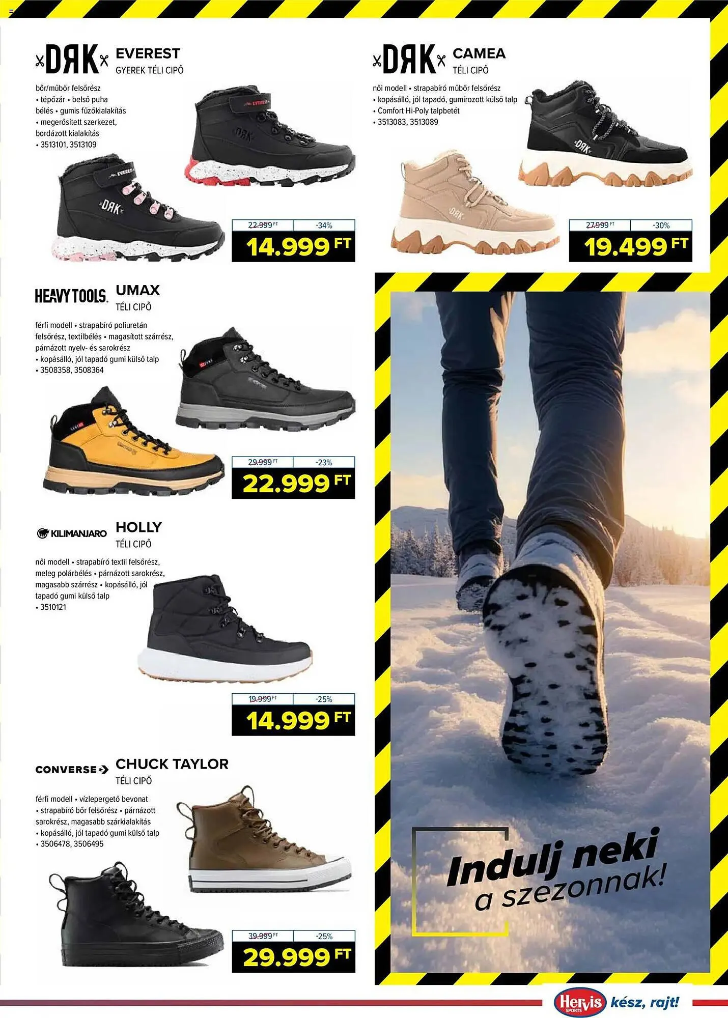 Katalógus Hervis akciós újság december 16.-tól január 4.-ig 2026. - Oldal 3