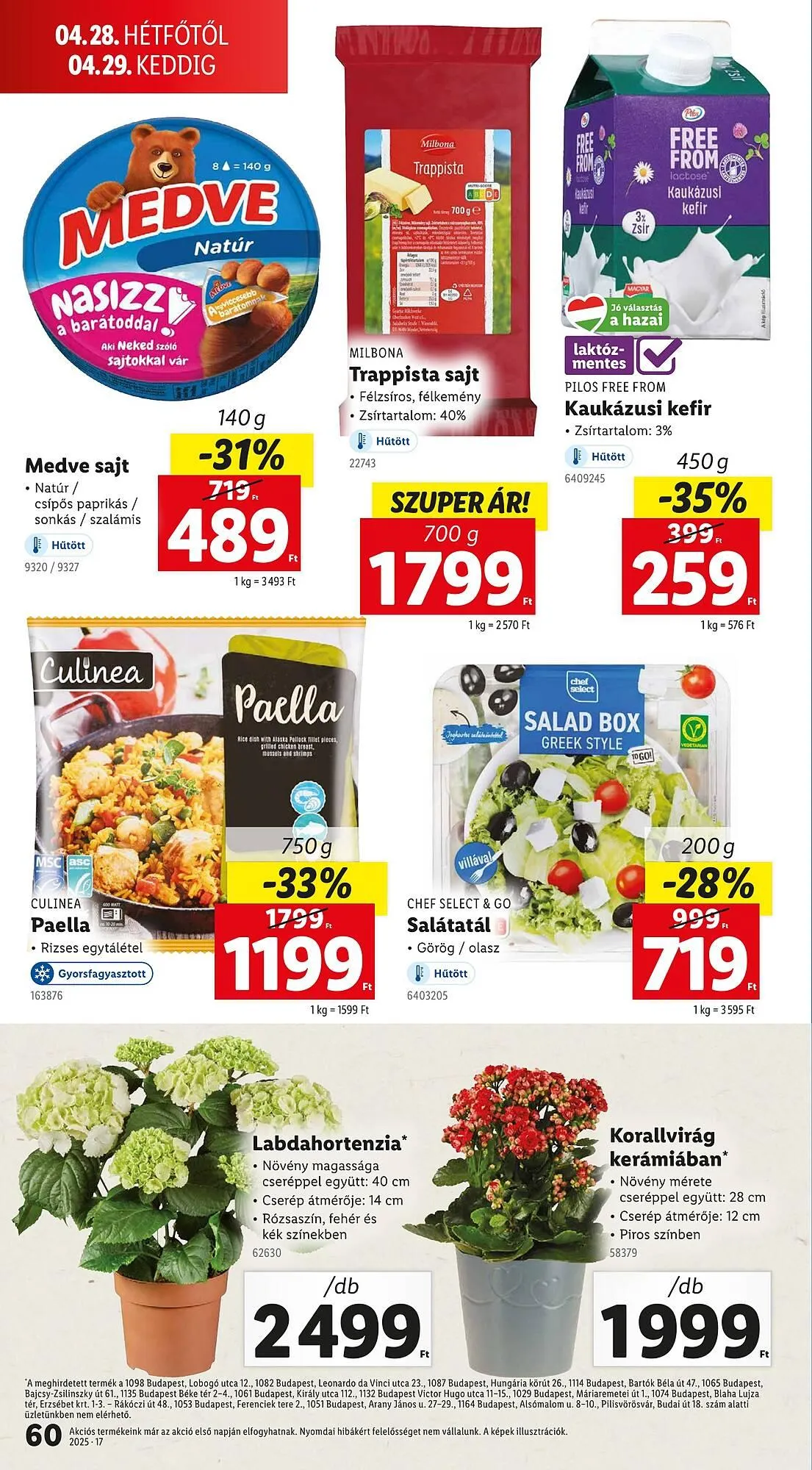 Katalógus Lidl akciós újság április 24.-tól április 29.-ig 2025. - Oldal 60