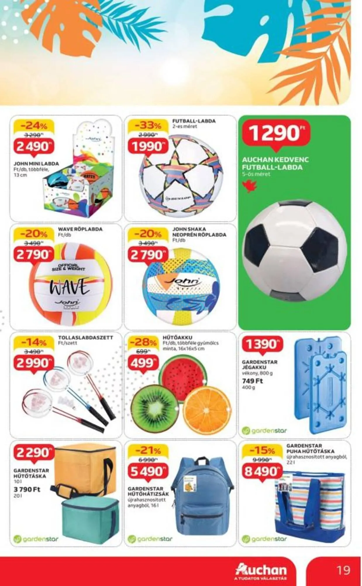 Katalógus Auchan akciós újság május 2.-tól május 28.-ig 2025. - Oldal 19