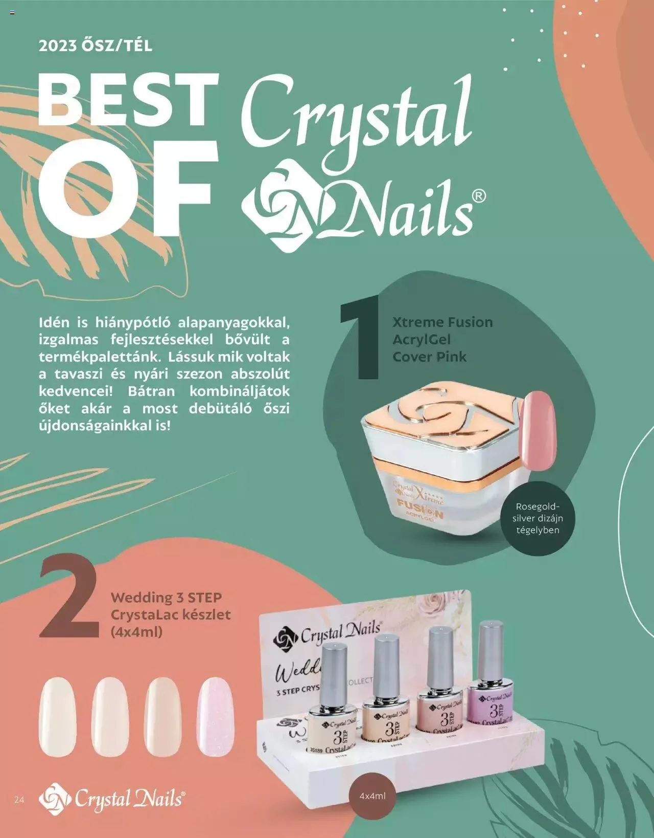 Katalógus Crystal Nails - Ősz/Tél katalógus 2023 szeptember 4.-tól december 31.-ig 2023. - Oldal 24