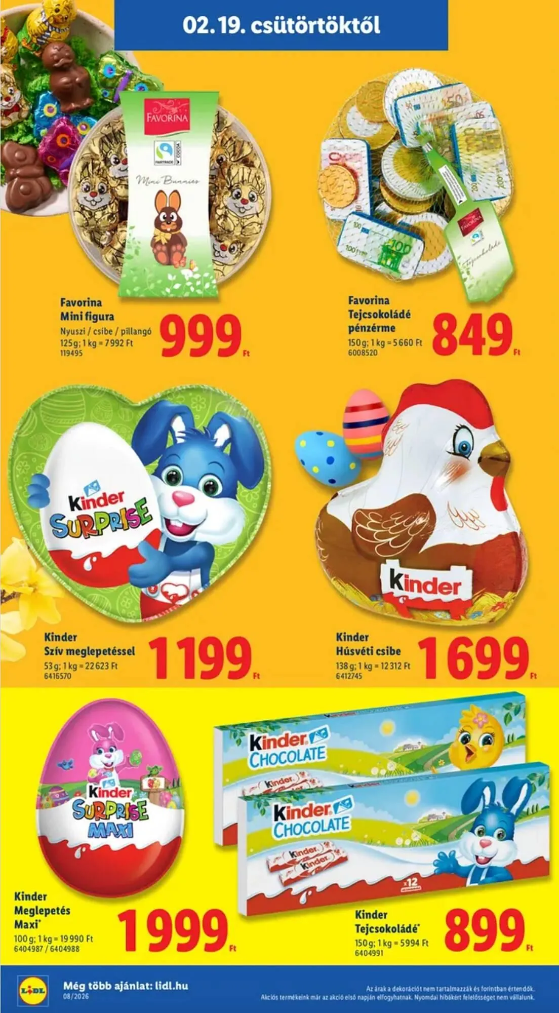 Katalógus Lidl akciós újság február 19.-tól április 5.-ig 2026. - Oldal 6