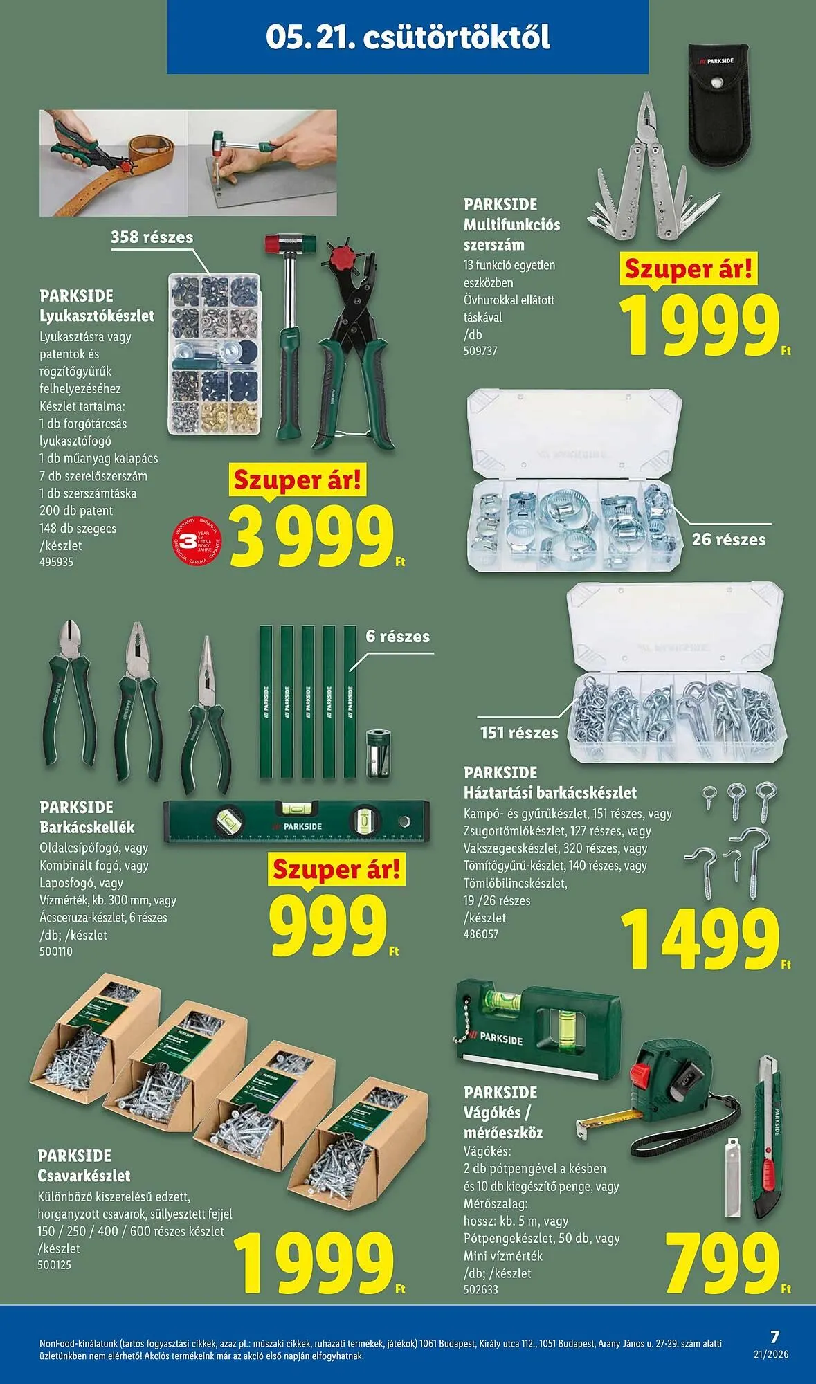 Katalógus Lidl akciós újság május 21.-tól május 27.-ig 2026. - Oldal 7