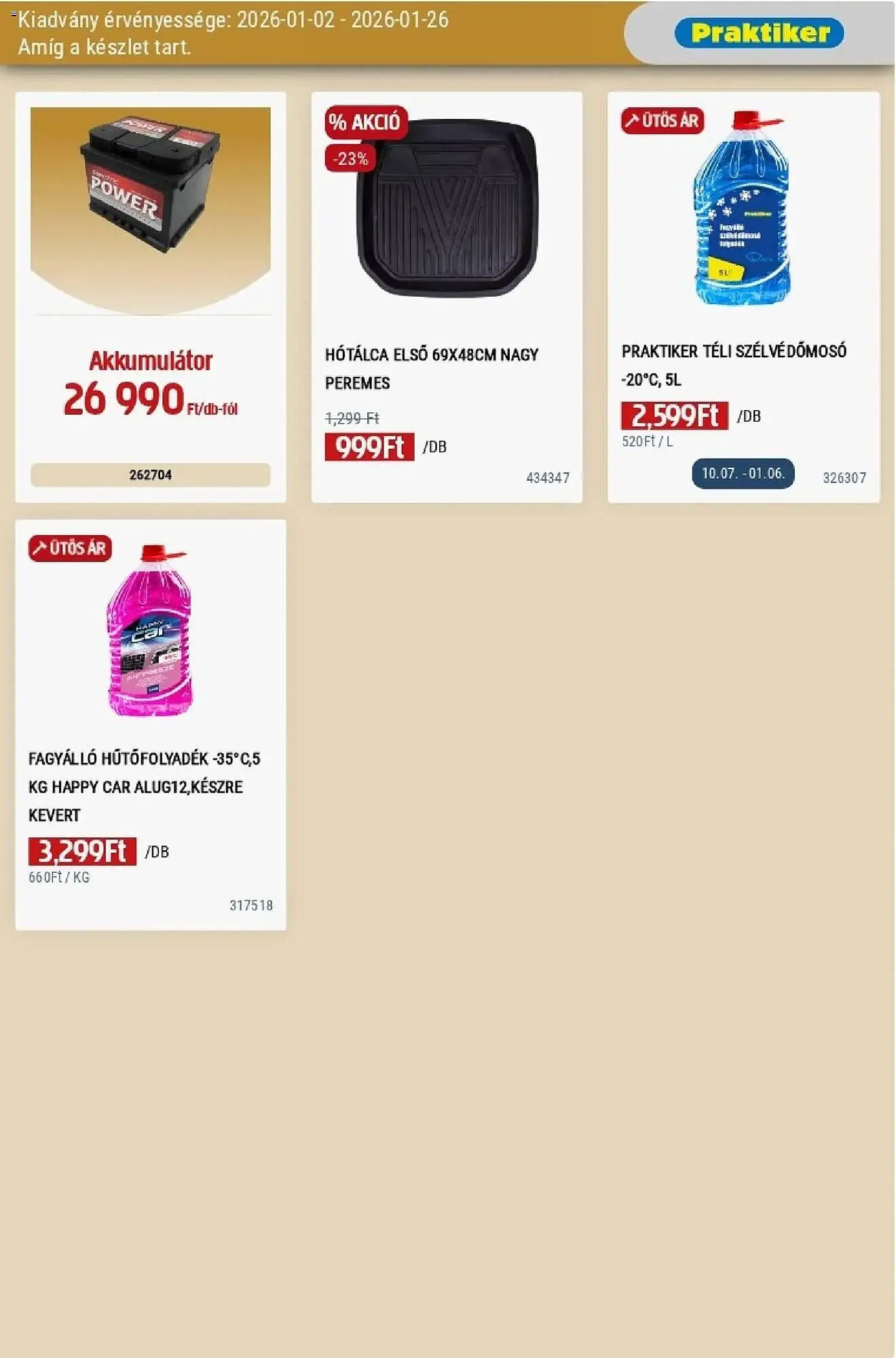 Katalógus Praktiker akciós újság január 2.-tól január 26.-ig 2026. - Oldal 37