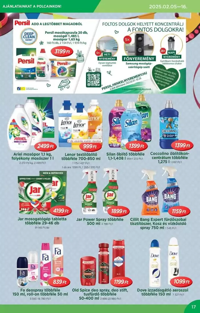 Katalógus Országos Ajánlatok február 4.-tól február 18.-ig 2025. - Oldal 17