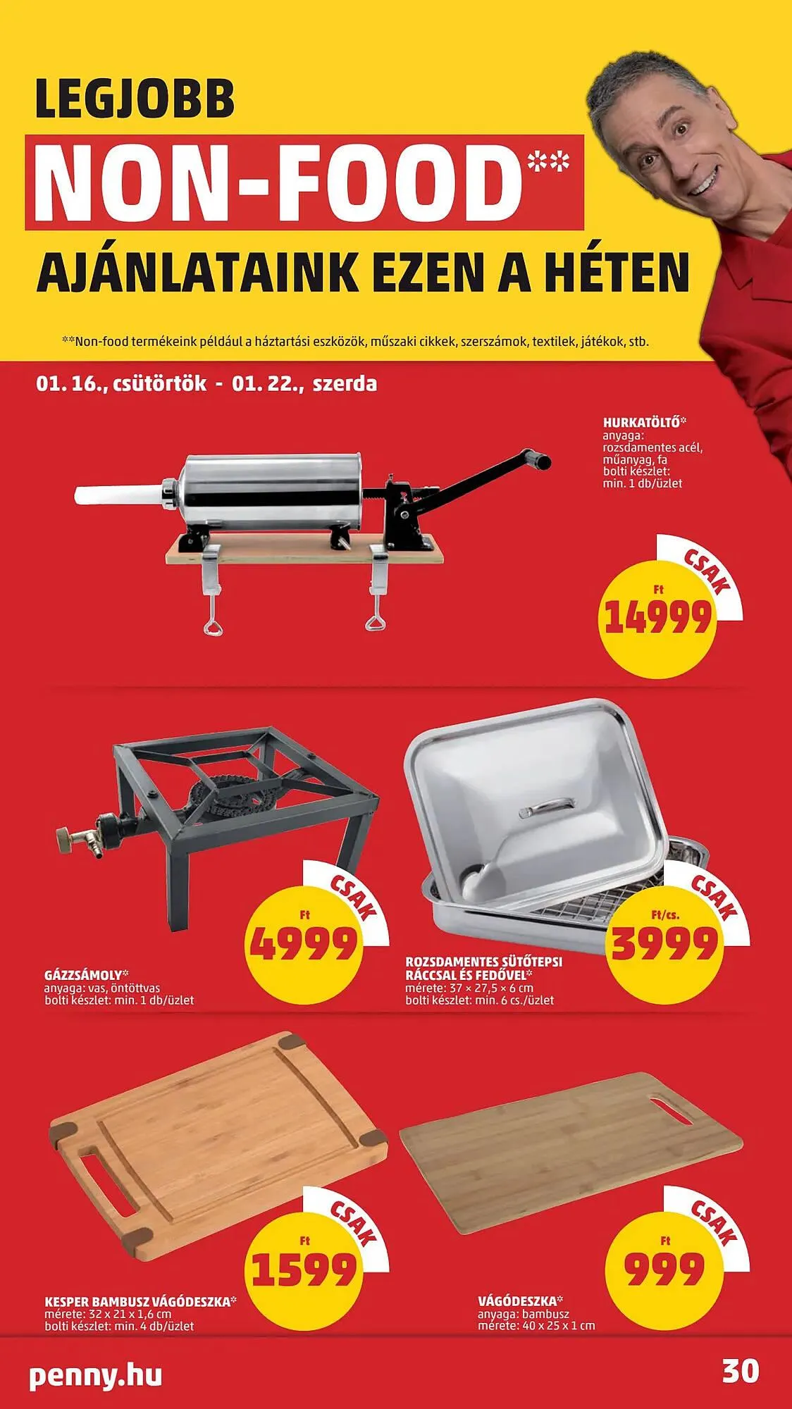Katalógus PENNY akciós újság január 16.-tól január 22.-ig 2025. - Oldal 30