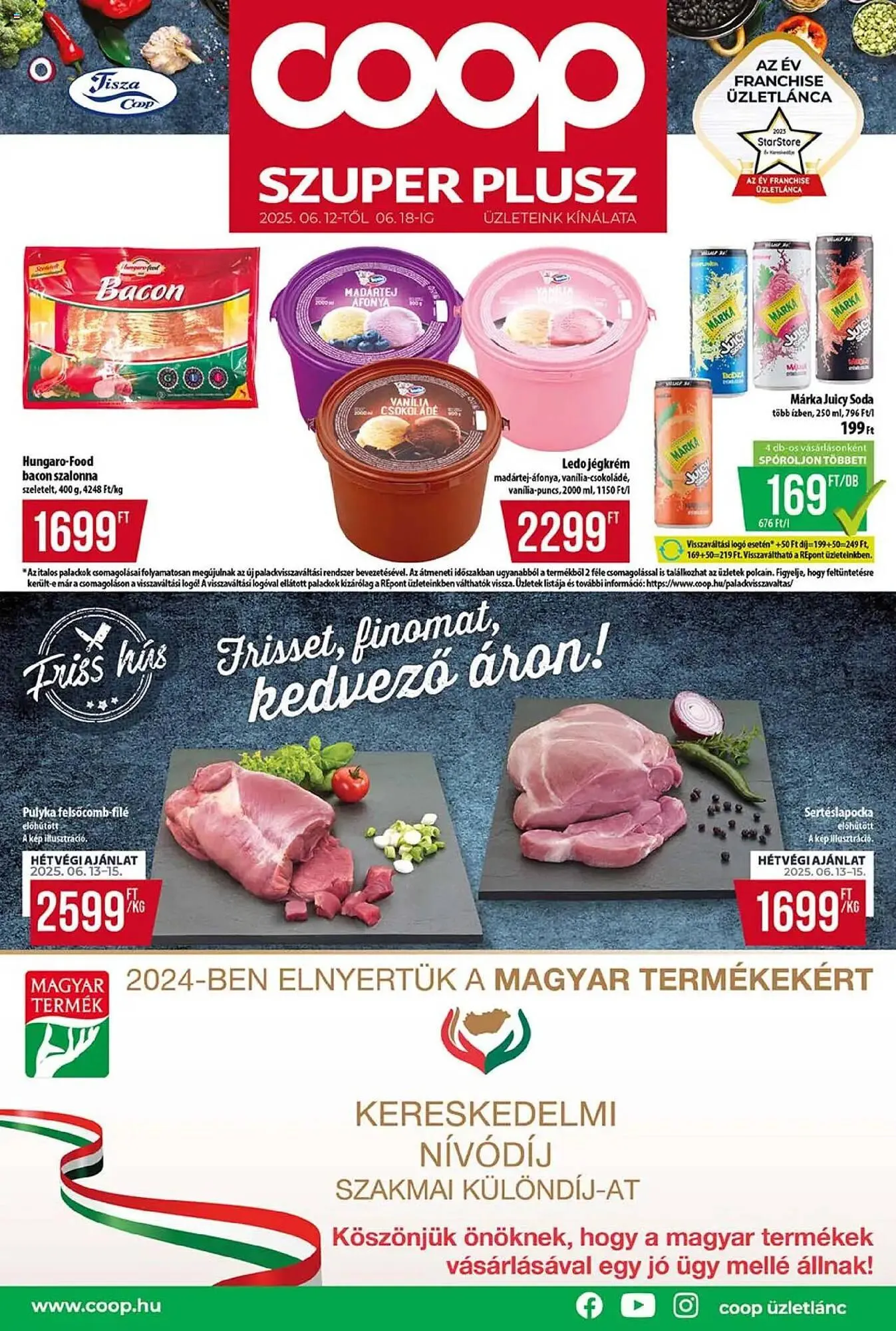 Katalógus Coop akciós újság június 12.-tól június 18.-ig 2025. - Oldal 1