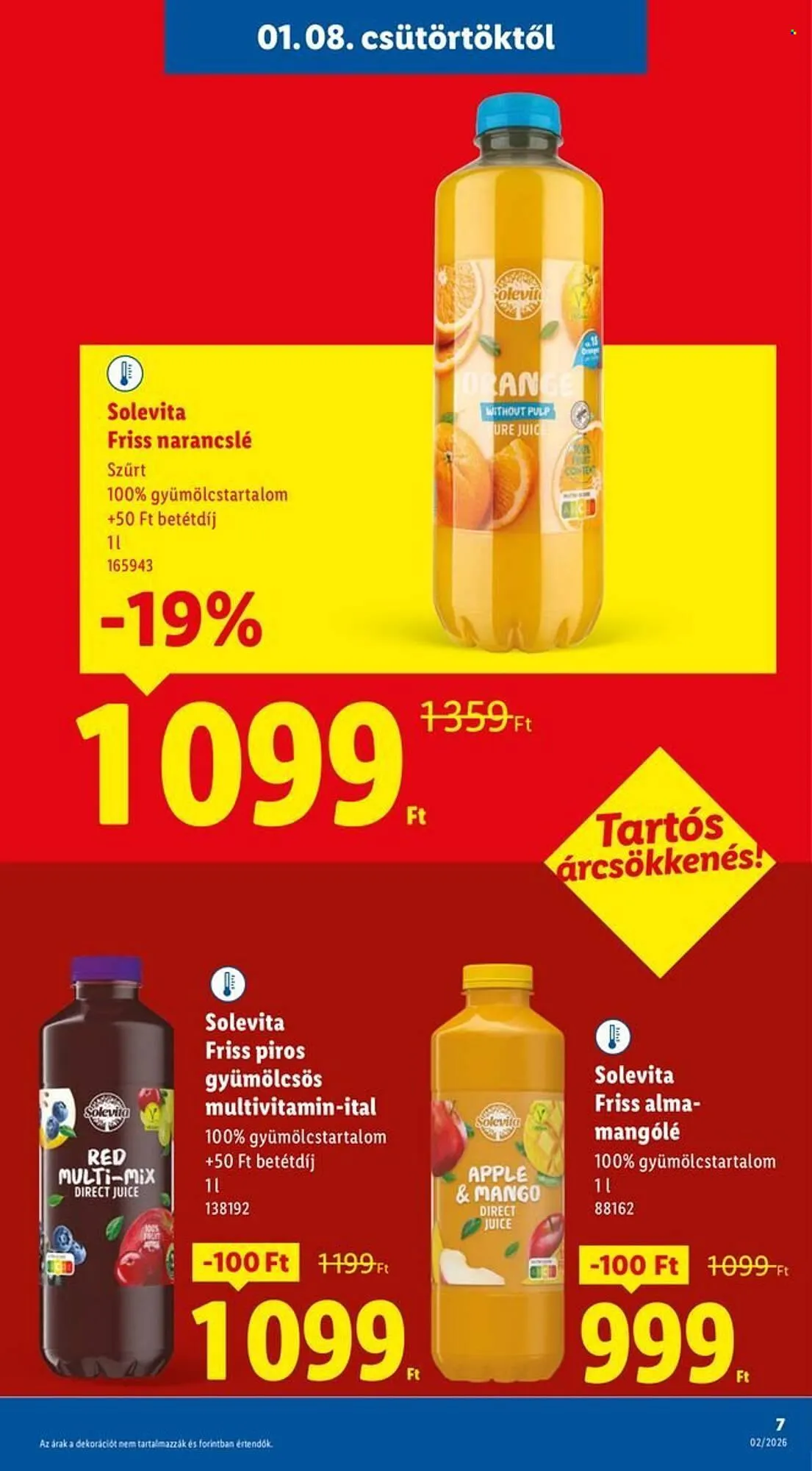 Katalógus Lidl akciós újság január 8.-tól január 14.-ig 2026. - Oldal 7