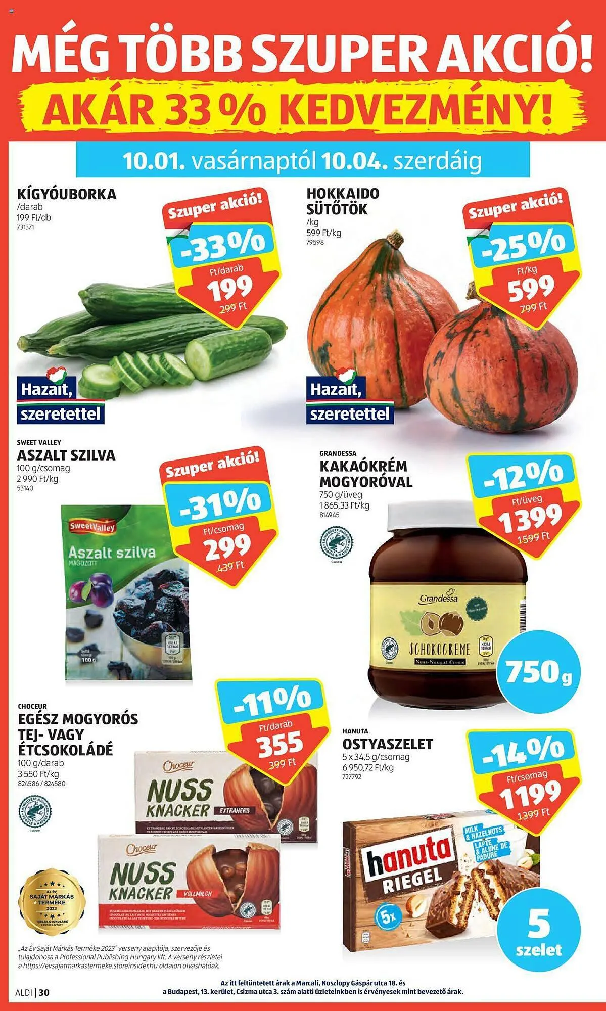 Katalógus ALDI akciós újság szeptember 28.-tól október 4.-ig 2023. - Oldal 34