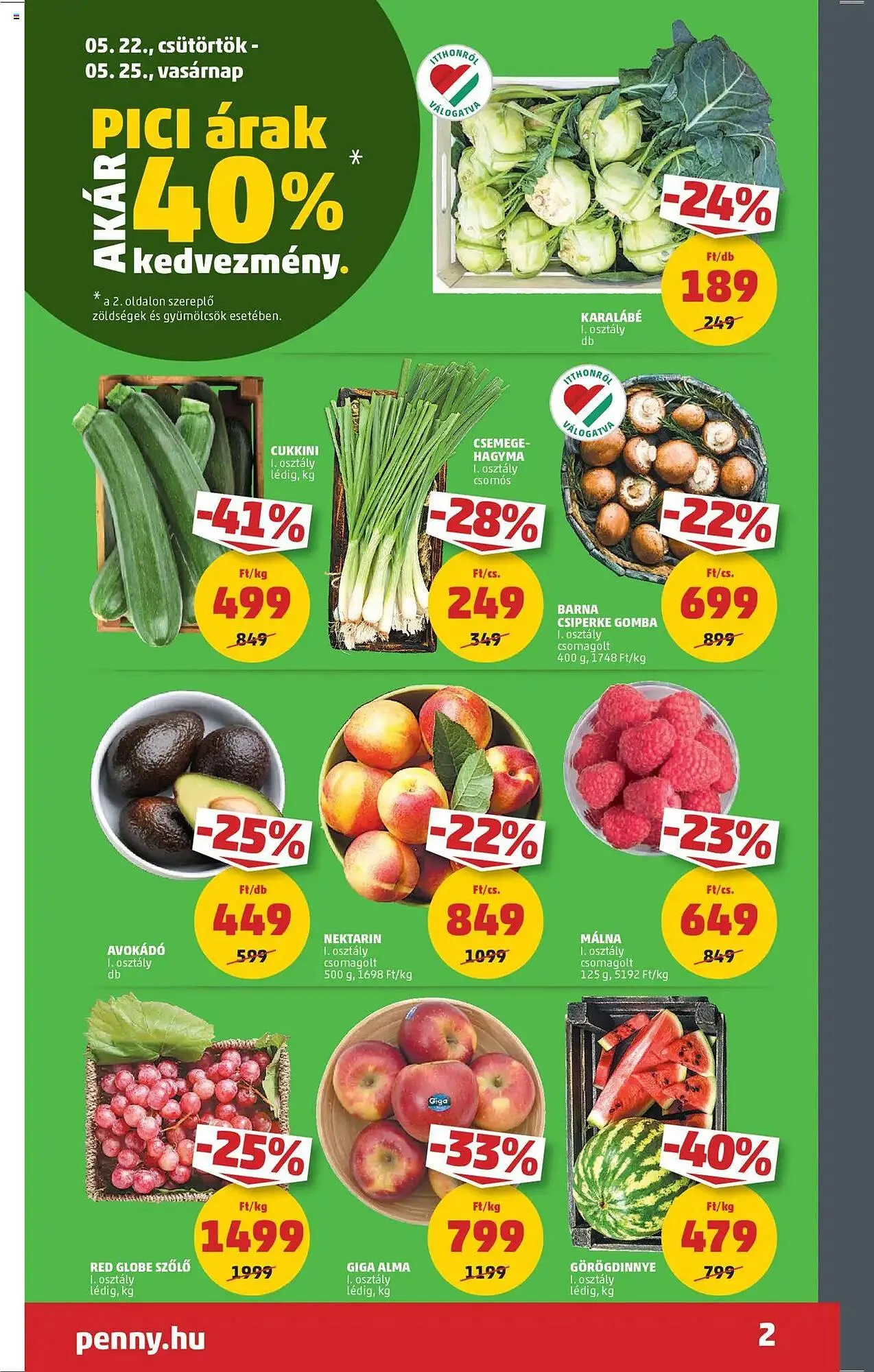 Katalógus PENNY akciós újság május 22.-tól május 28.-ig 2025. - Oldal 2
