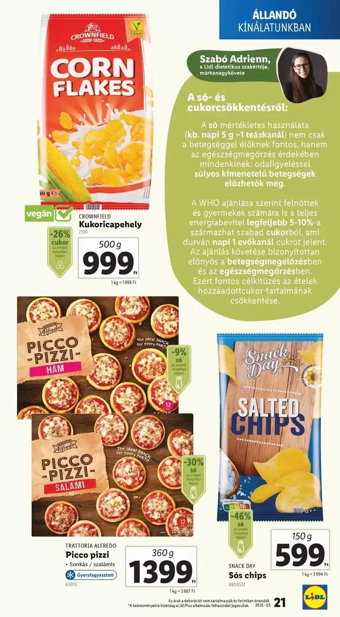 Katalógus Akciós újság – 05. hét január 30.-tól február 5.-ig 2025. - Oldal 21