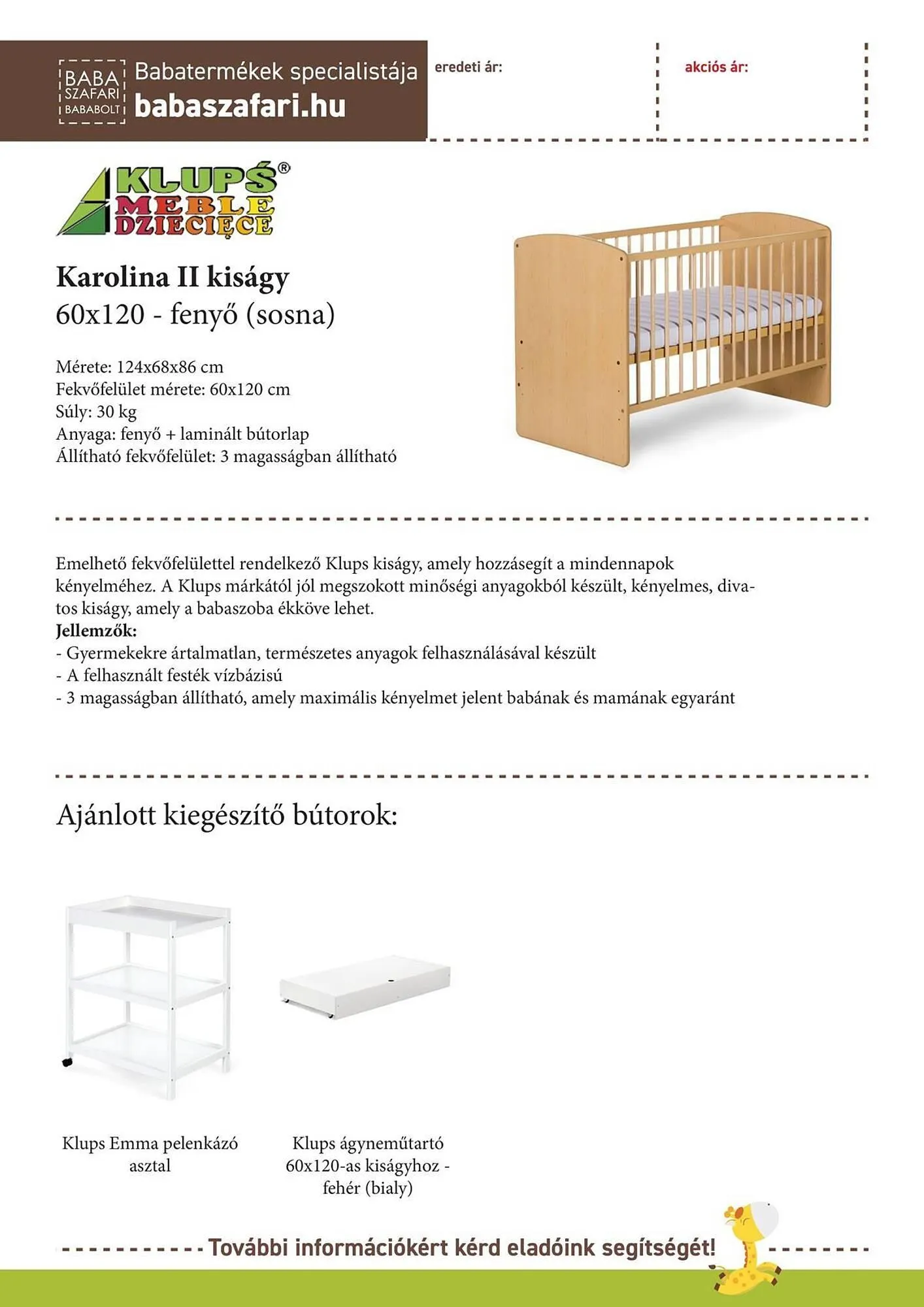 Katalógus Babaszafari akciós újság május 20.-tól szeptember 23.-ig 2025. - Oldal 7