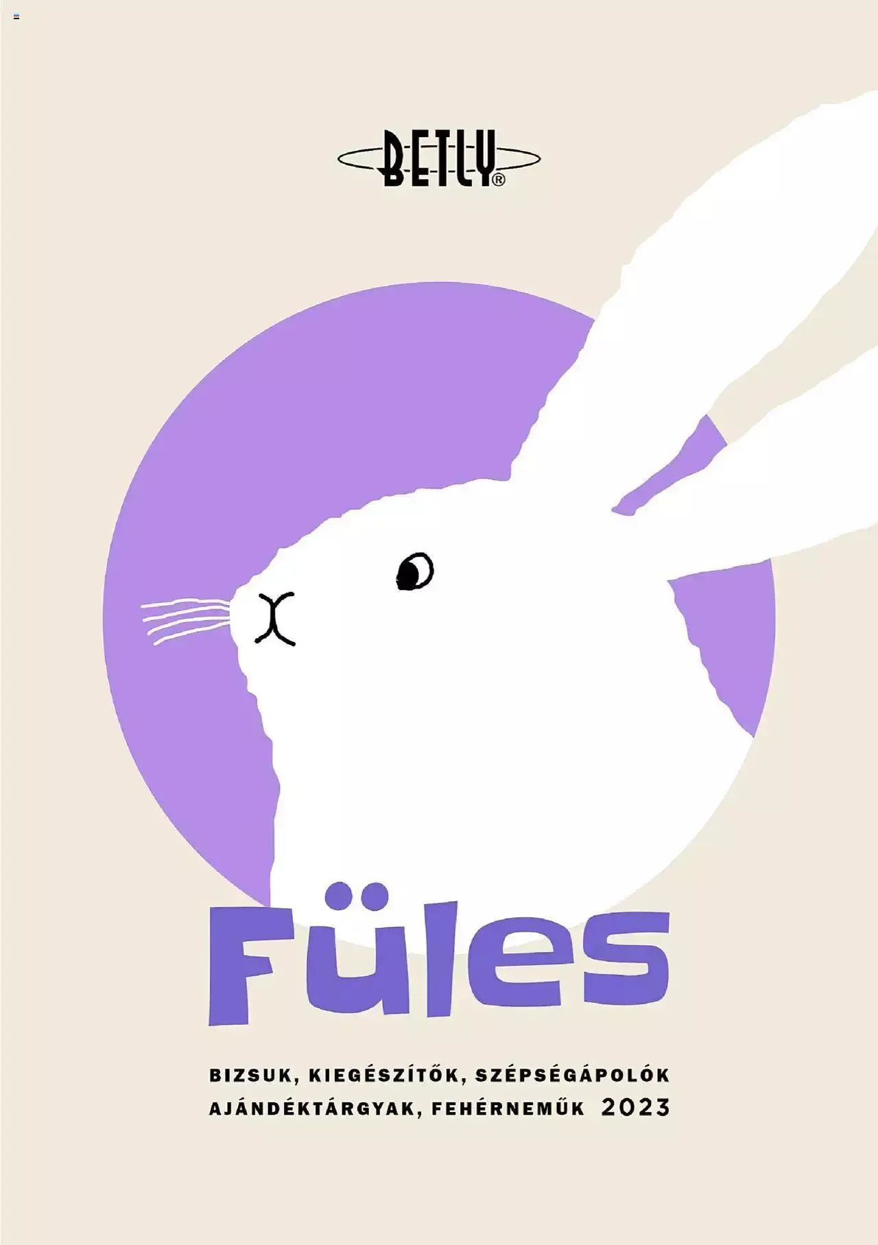 Katalógus Betly - Füles 2023 - 0