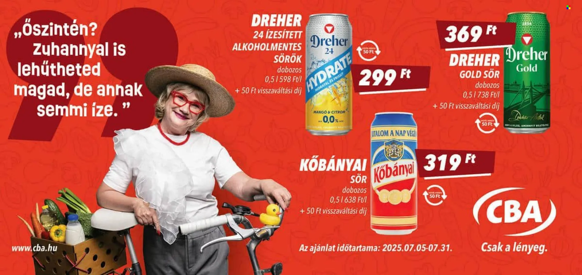 Katalógus CBA akciós újság július 5.-tól július 31.-ig 2025. - Oldal 2